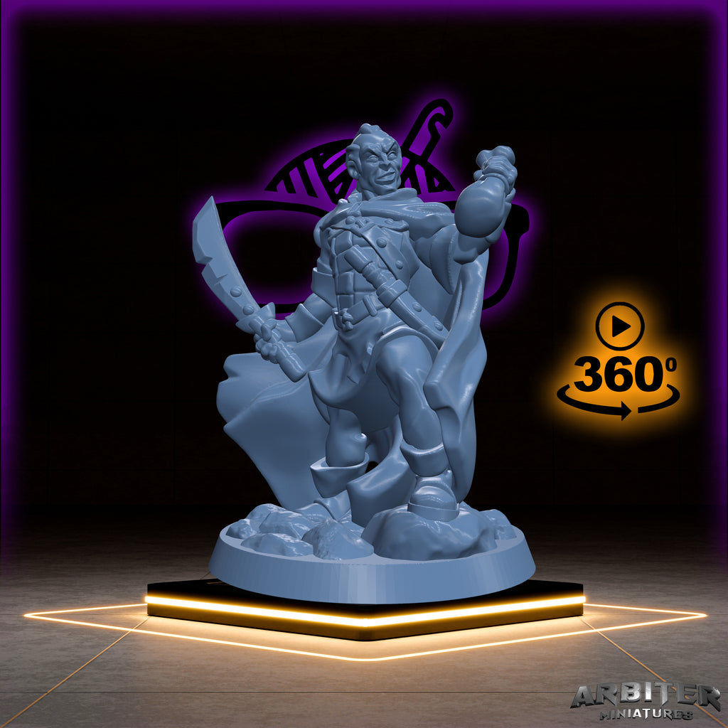 Town Bandit | Thug Ruffian miniature for Tabletop games like D&D or War Gaming