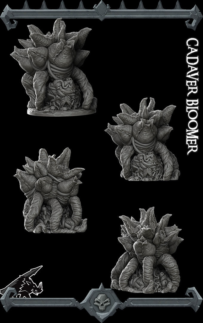 Rotroot the Decayed | Cadaver Bloomer | Undead Plant | Miniature for Tabletop games like D&D and War Gaming