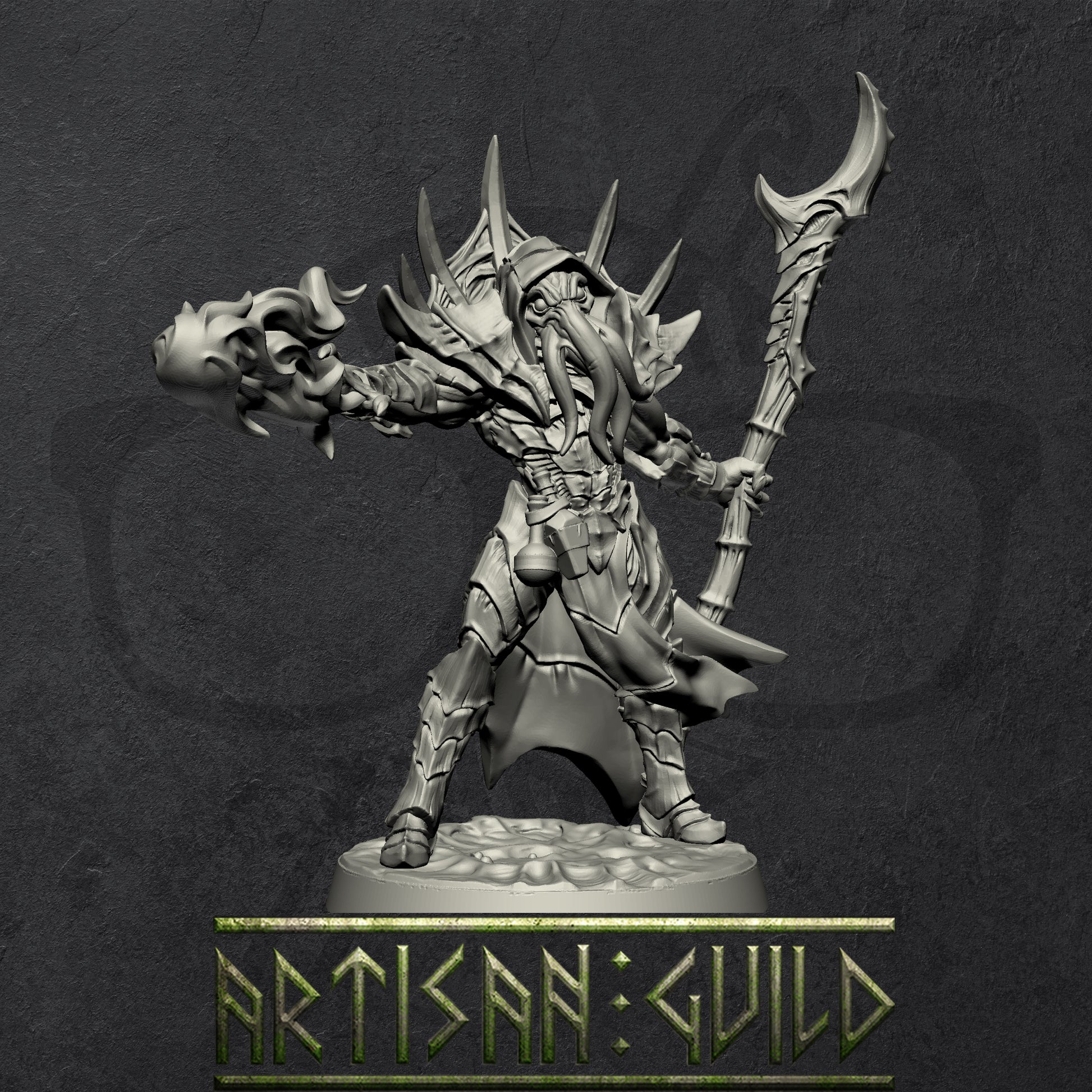 Depth Ones Reavers | Mind Flayer Modular Miniatures miniature for Tabletop games like D&D and War Gaming