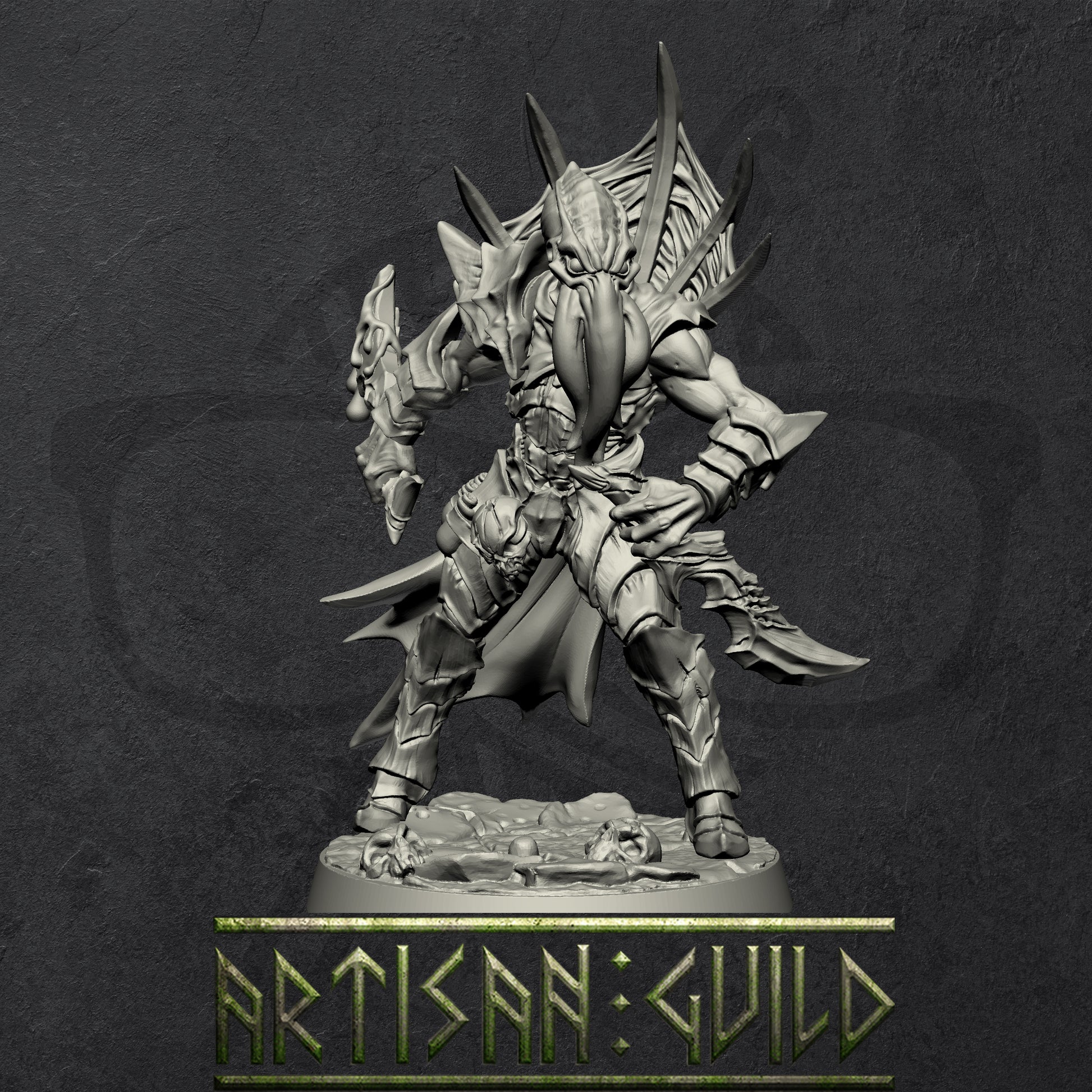 Depth Ones Reavers | Mind Flayer Modular Miniatures miniature for Tabletop games like D&D and War Gaming