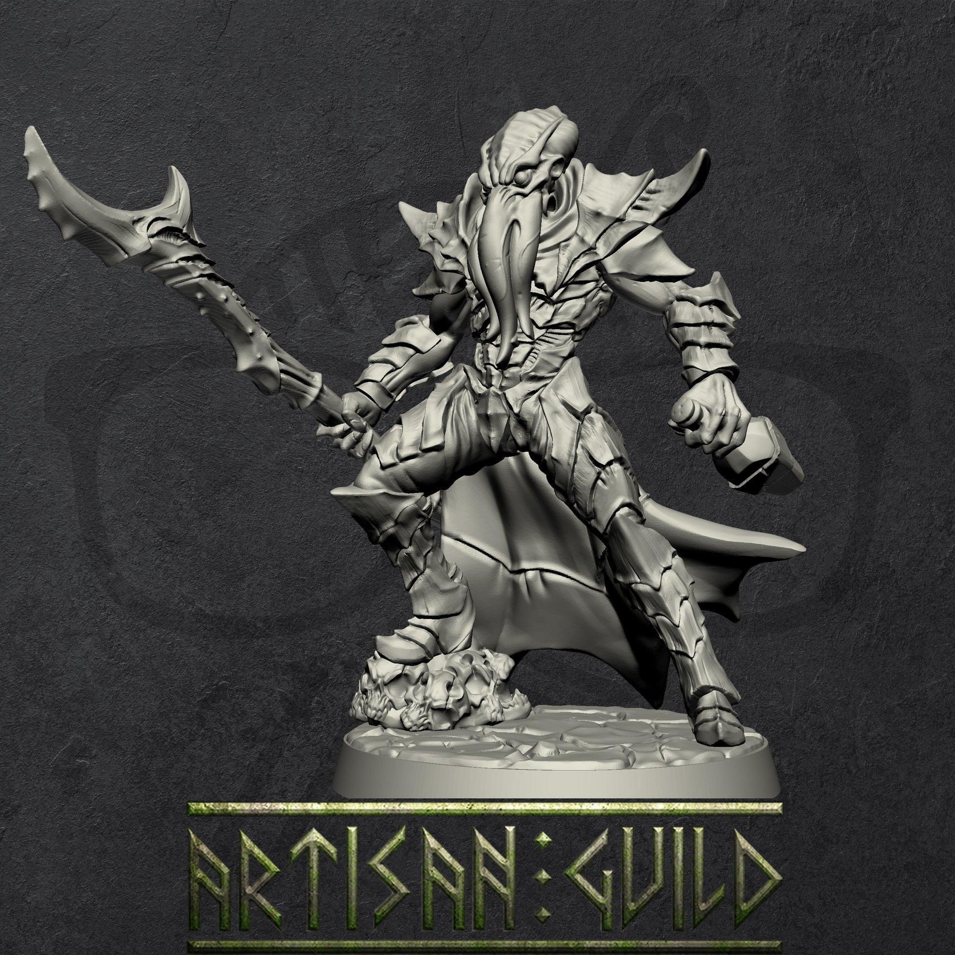 Depth Ones Reavers | Mind Flayer Modular Miniatures miniature for Tabletop games like D&D and War Gaming