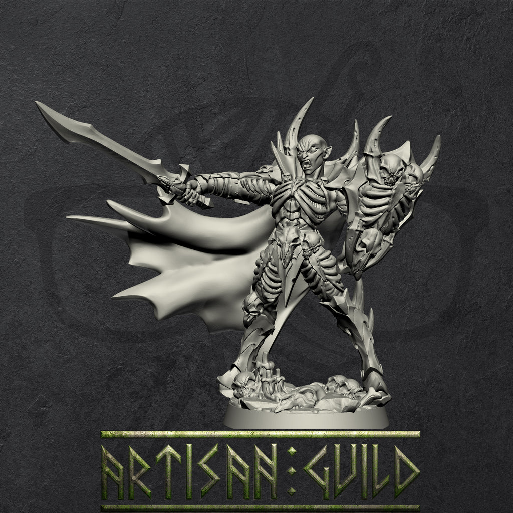 Drakenmire The Bonelord | Soulless Vampire Lord miniature for Tabletop games like D&D and War Gaming