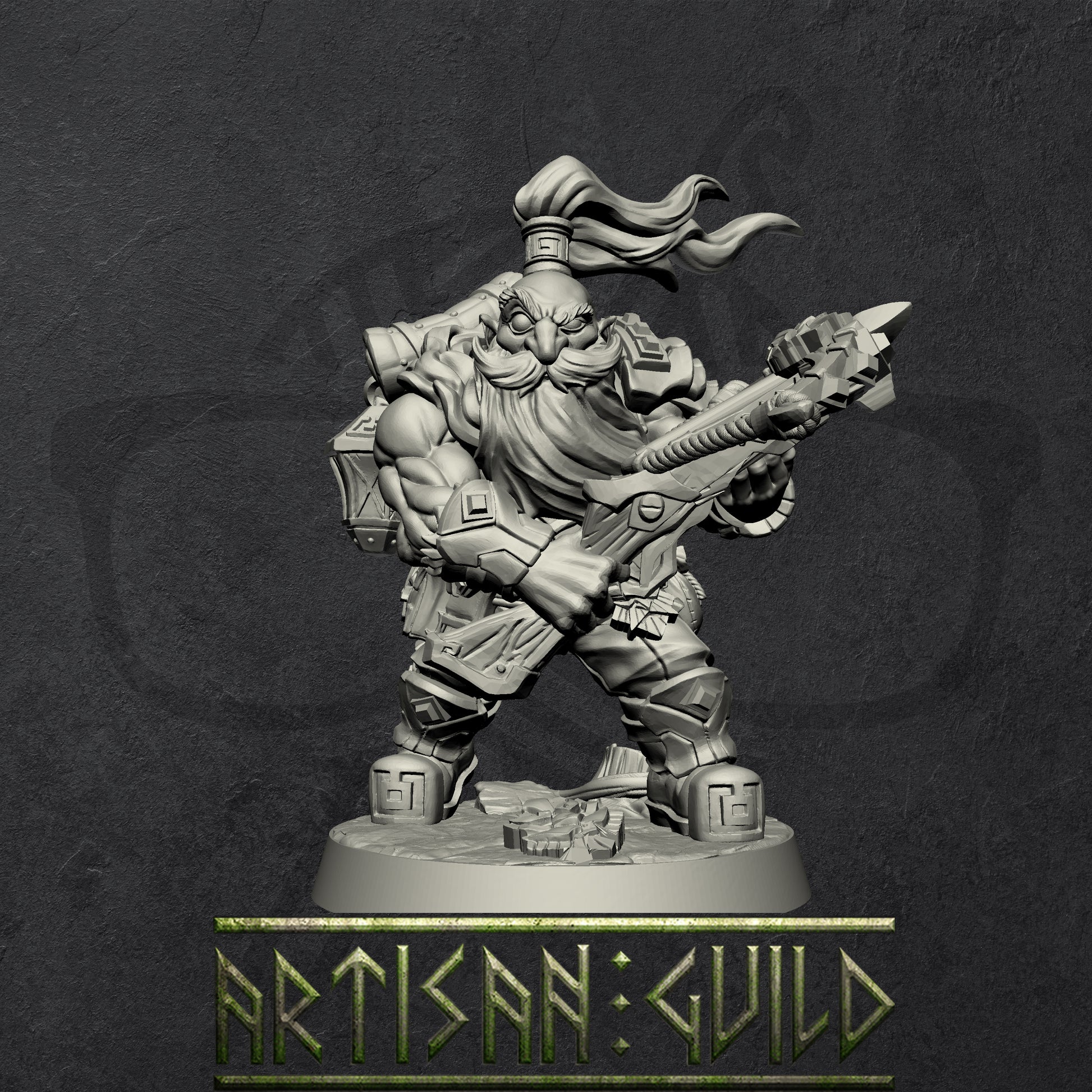 Dwarven Oathbreakers | Modular Dwarf Miniatures miniature for Tabletop games like D&D and War Gaming