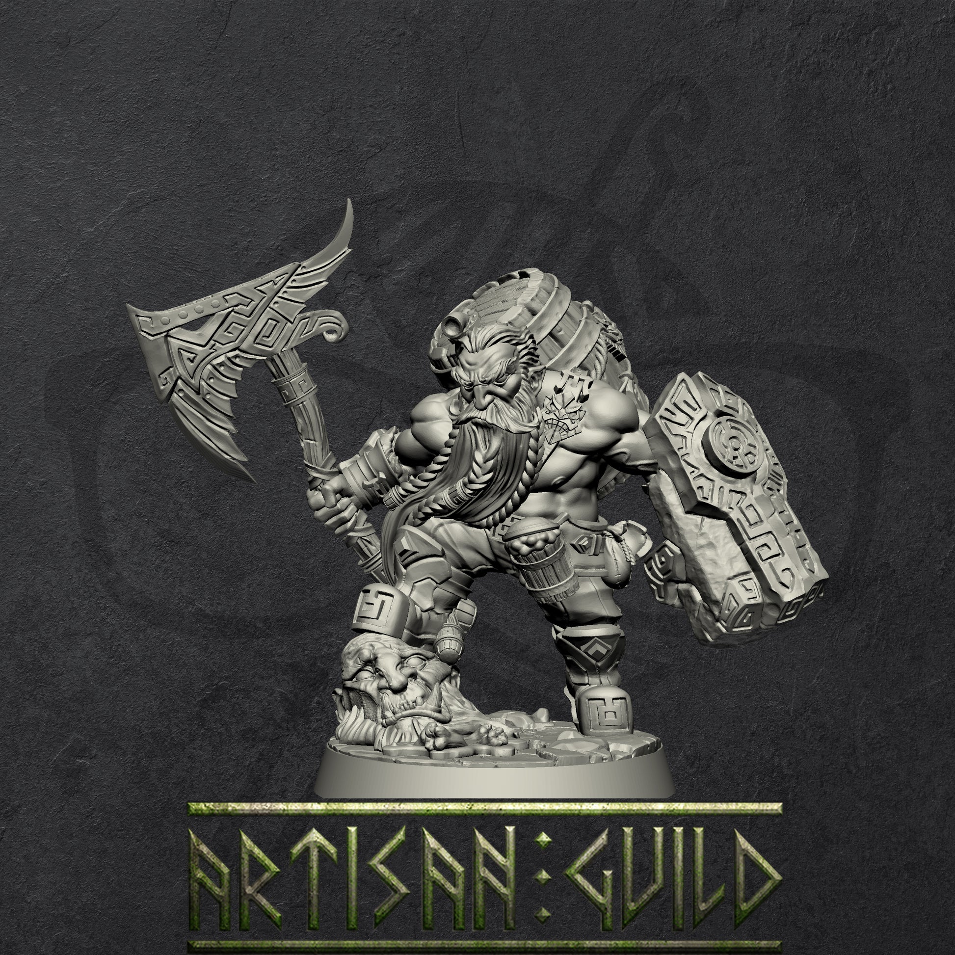 Dwarven Oathbreakers Set | Modular Dwarf miniatures miniature for Tabletop games like D&D and War Gaming