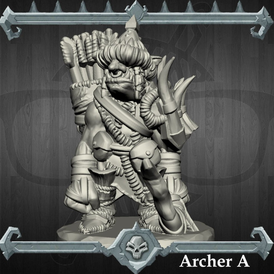 Twitchfingers | Goblin Archers | Goblin Miniature for Tabletop games like D&D and War Gaming