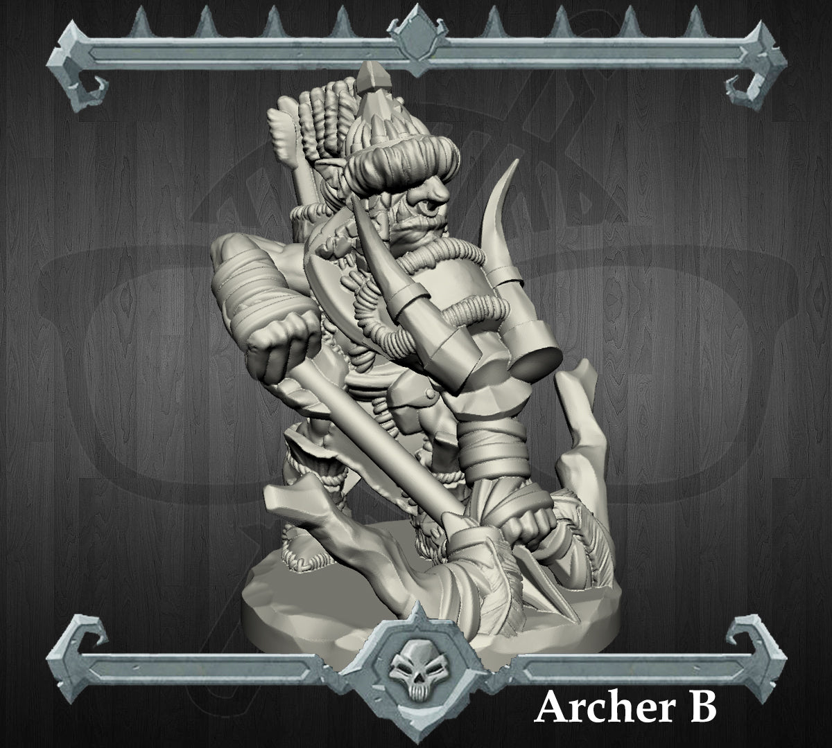 Twitchfingers | Goblin Archers | Goblin Miniature for Tabletop games like D&D and War Gaming