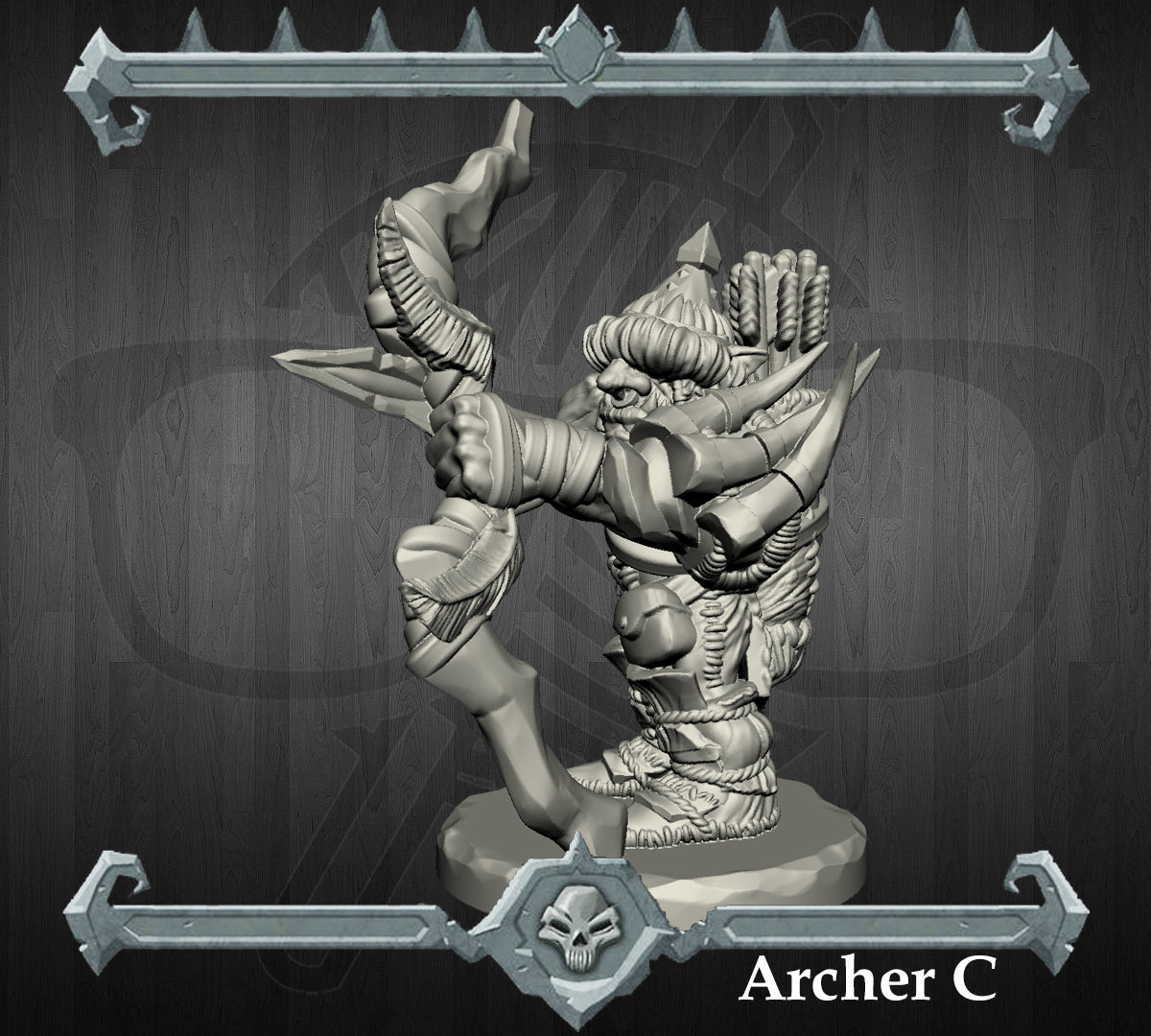 Twitchfingers | Goblin Archers | Goblin Miniature for Tabletop games like D&D and War Gaming