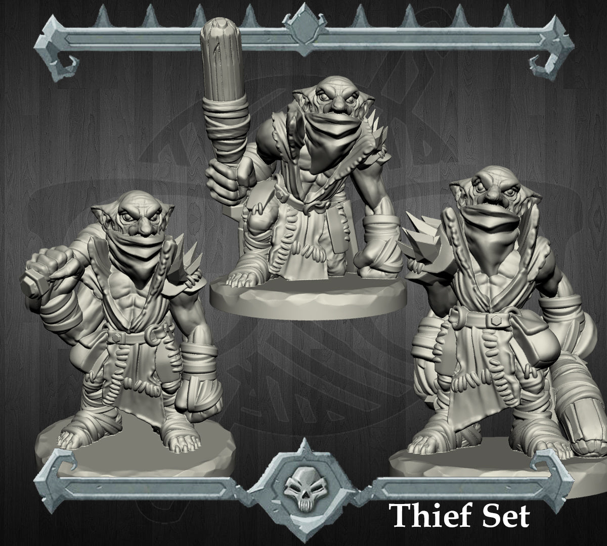 Backshank | Goblin Thieves Miniature for Tabletop games like D&D and War Gaming