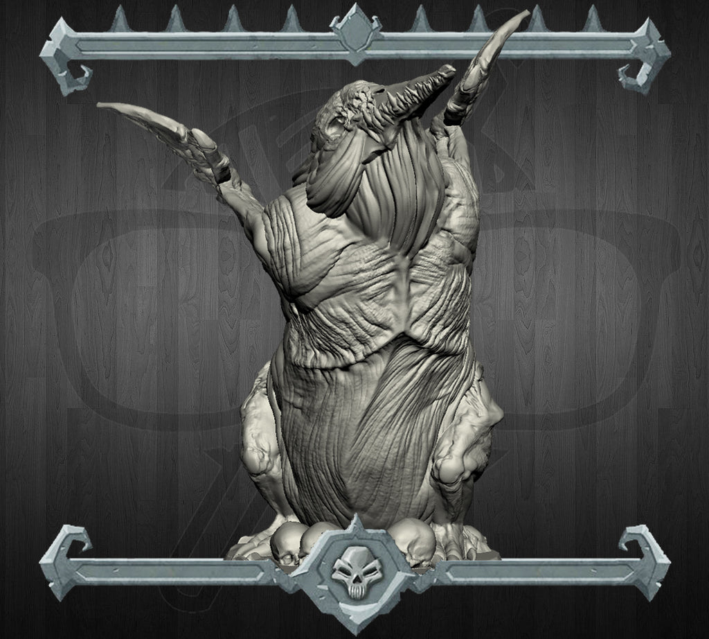 Albino Penguin | Grotto Bird | Miniature for Tabletop games like D&D and War Gaming