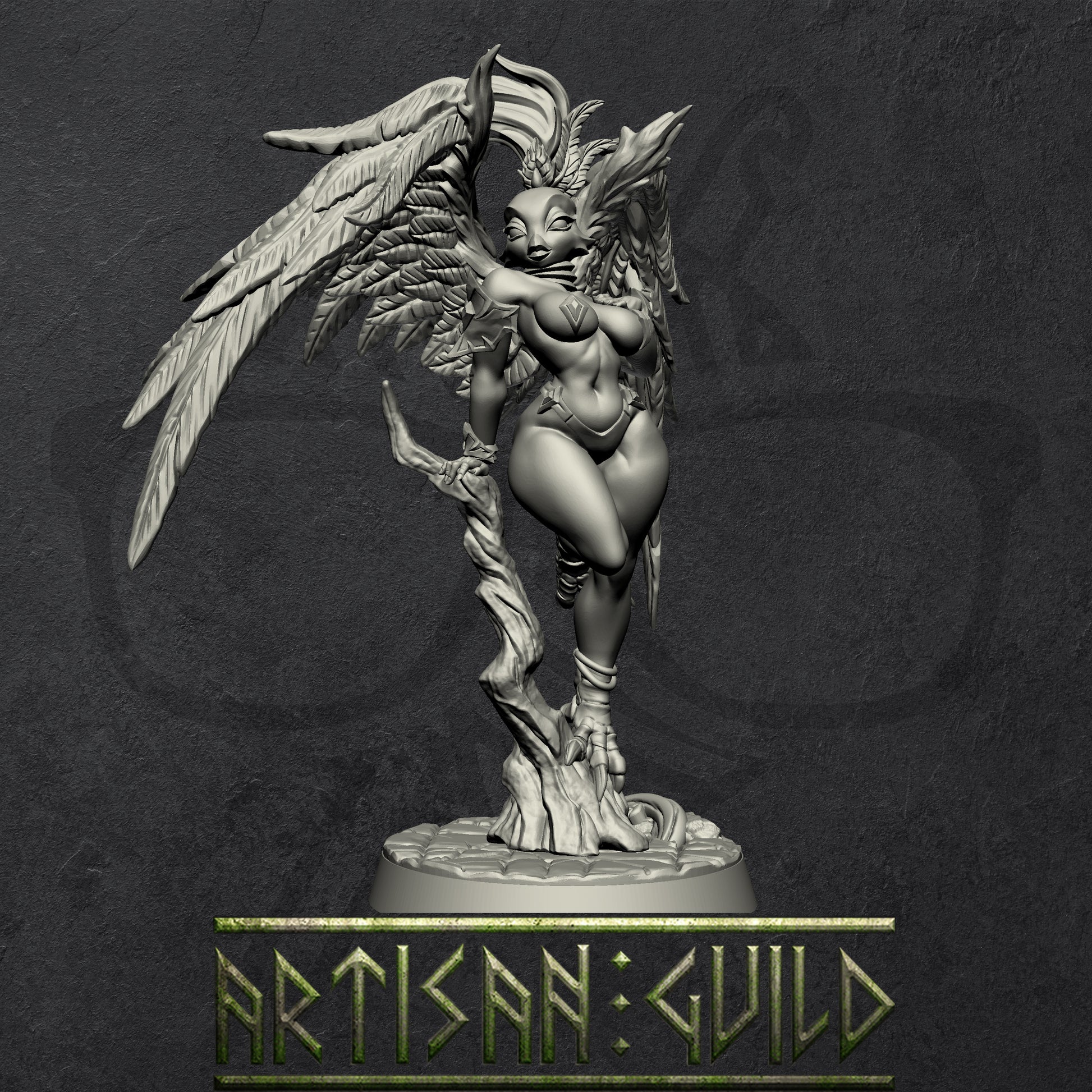 EyeCult Gryphkin Set | Modular Winged Aarakocra and Kenku miniatures miniature for Tabletop games like D&D and War Gaming