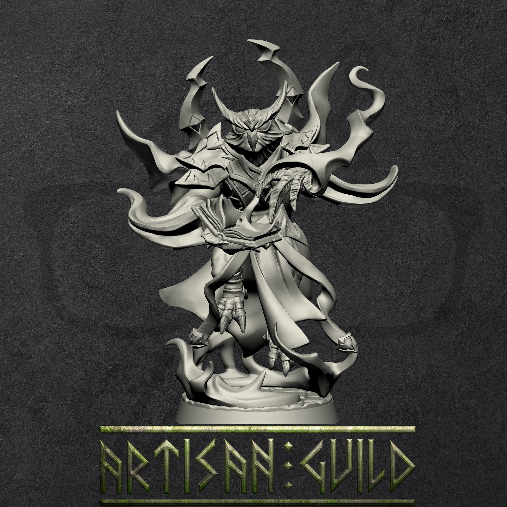 EyeCult Gryphkin Set | Modular Winged Aarakocra and Kenku miniatures miniature for Tabletop games like D&D and War Gaming