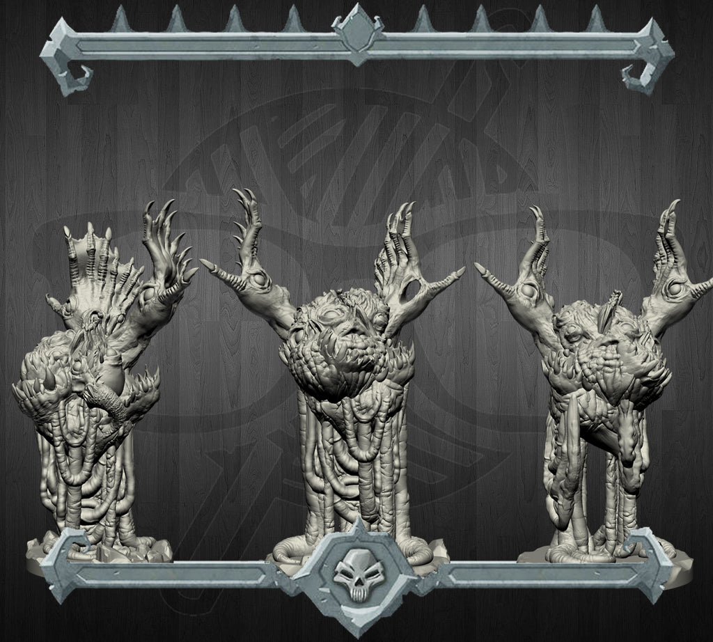 Bilemaw, the Writhing Hunger | Gutfloaters Fiend Miniature for Tabletop games like D&D and War Gaming