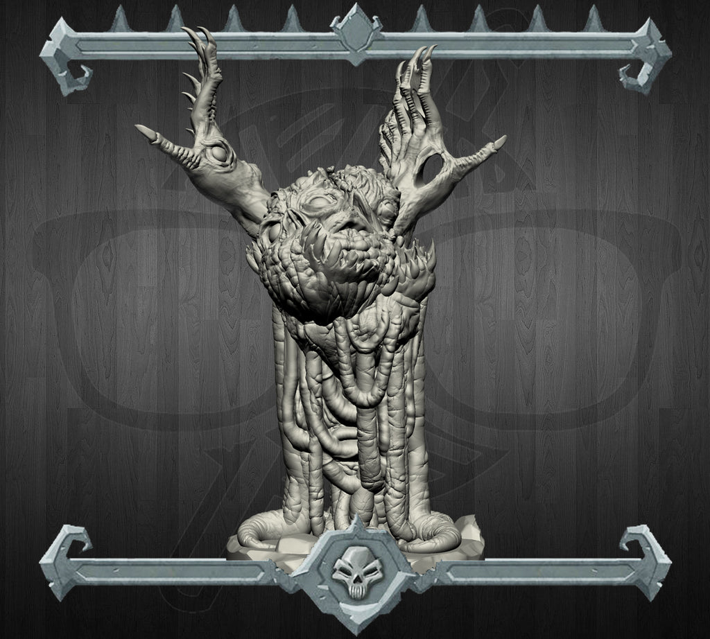 Bilemaw, the Writhing Hunger | Gutfloaters Fiend Miniature for Tabletop games like D&D and War Gaming