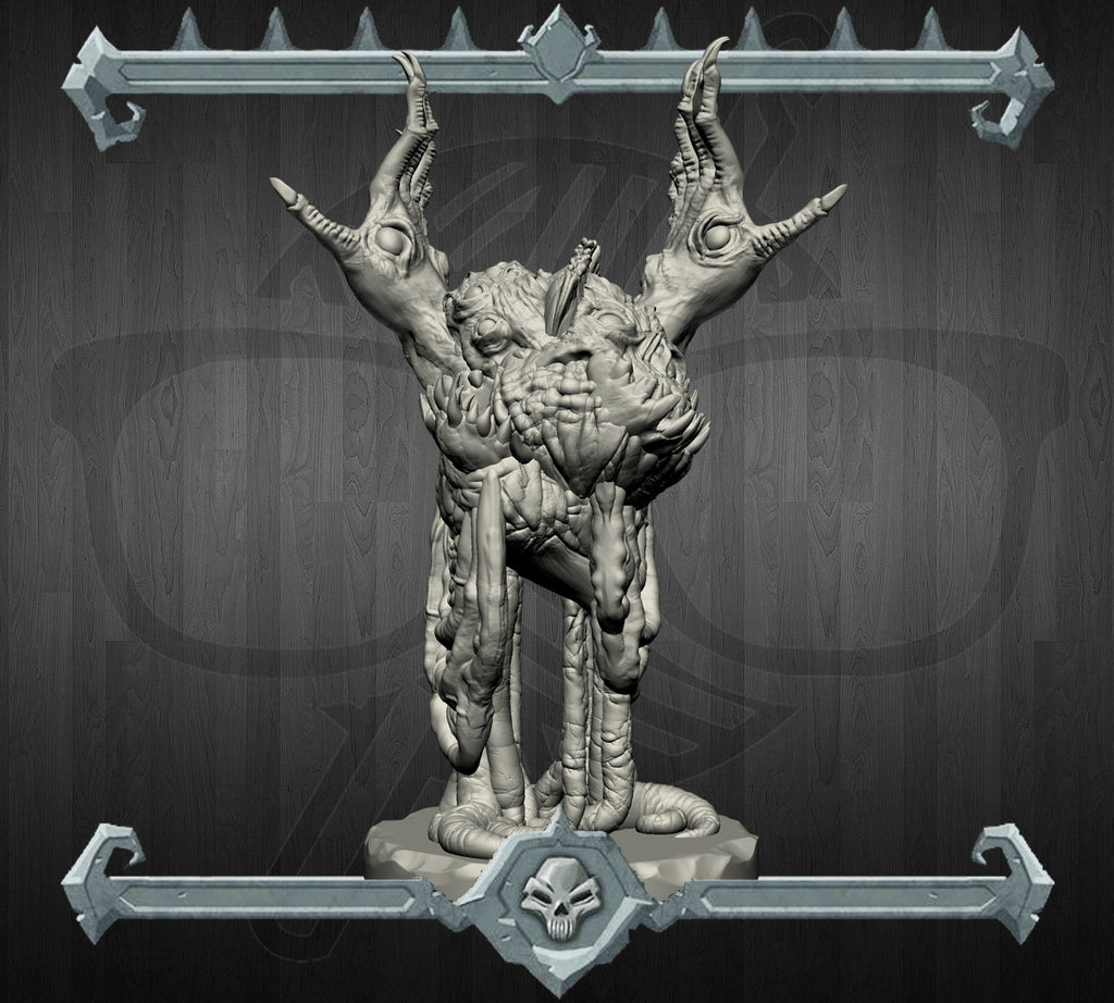Bilemaw, the Writhing Hunger | Gutfloaters Fiend Miniature for Tabletop games like D&D and War Gaming