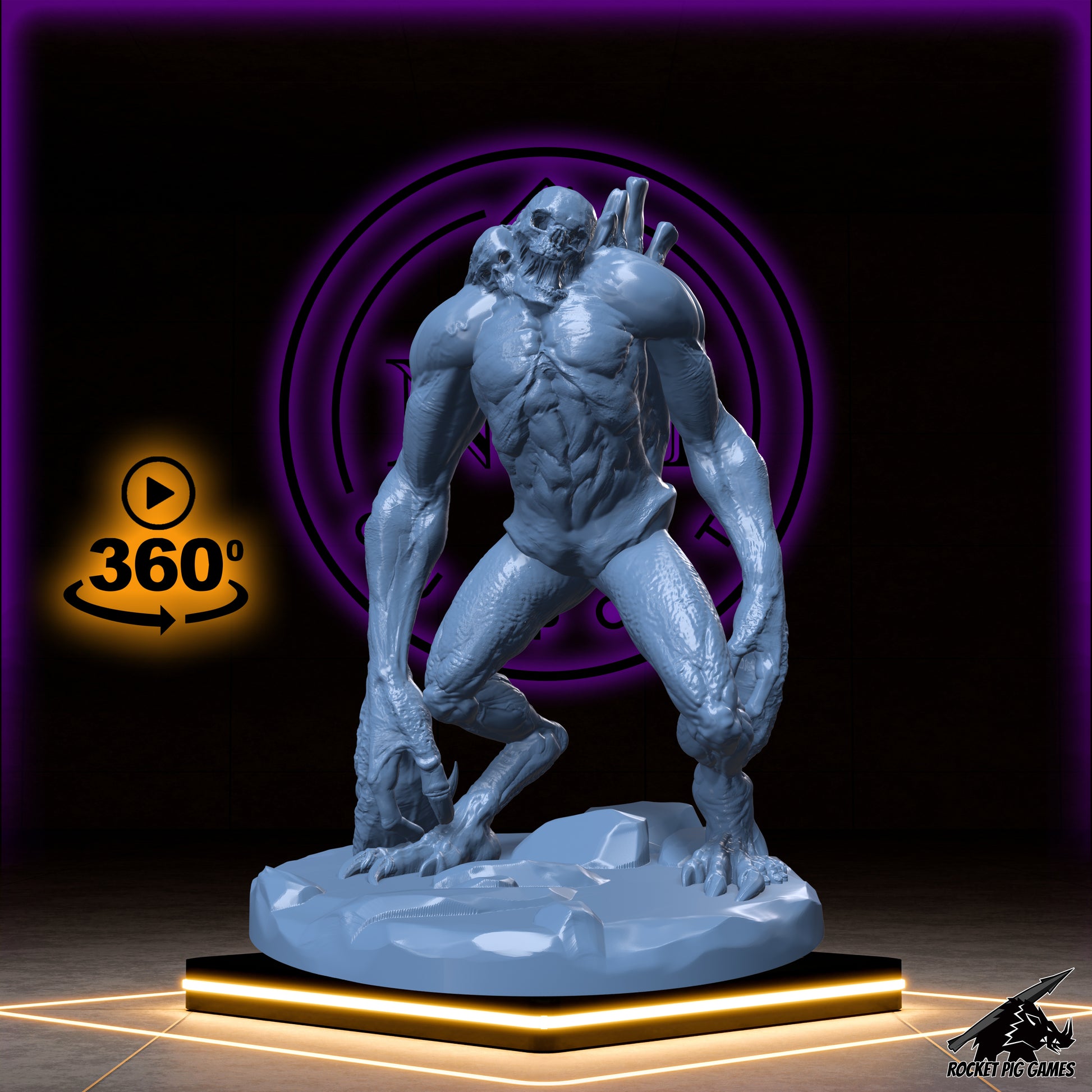 Twisted Guardians | Haven Ghouls | Undead Ghoul Miniature for Tabletop games like D&D and War Gaming