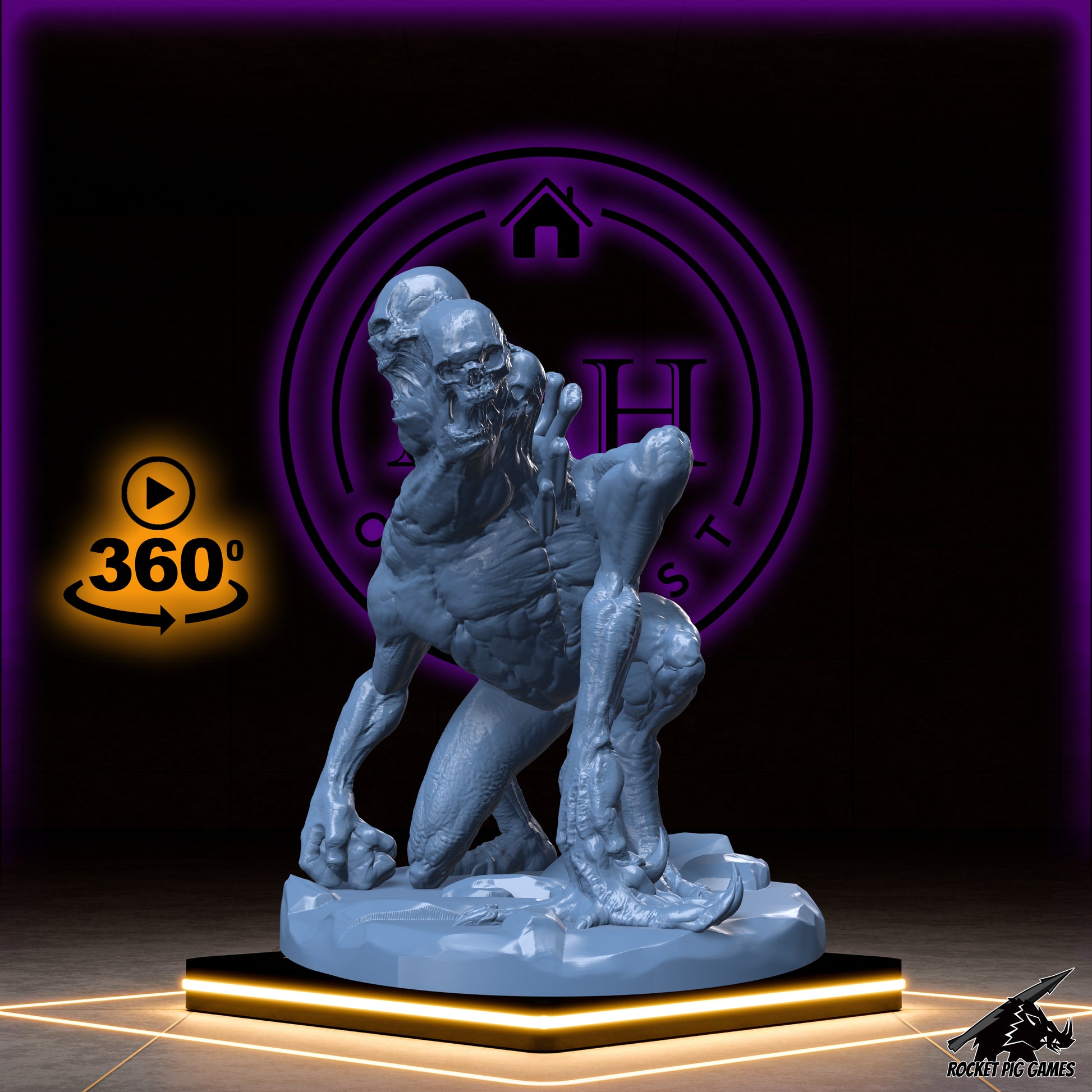 Twisted Guardians | Haven Ghouls | Undead Ghoul Miniature for Tabletop games like D&D and War Gaming