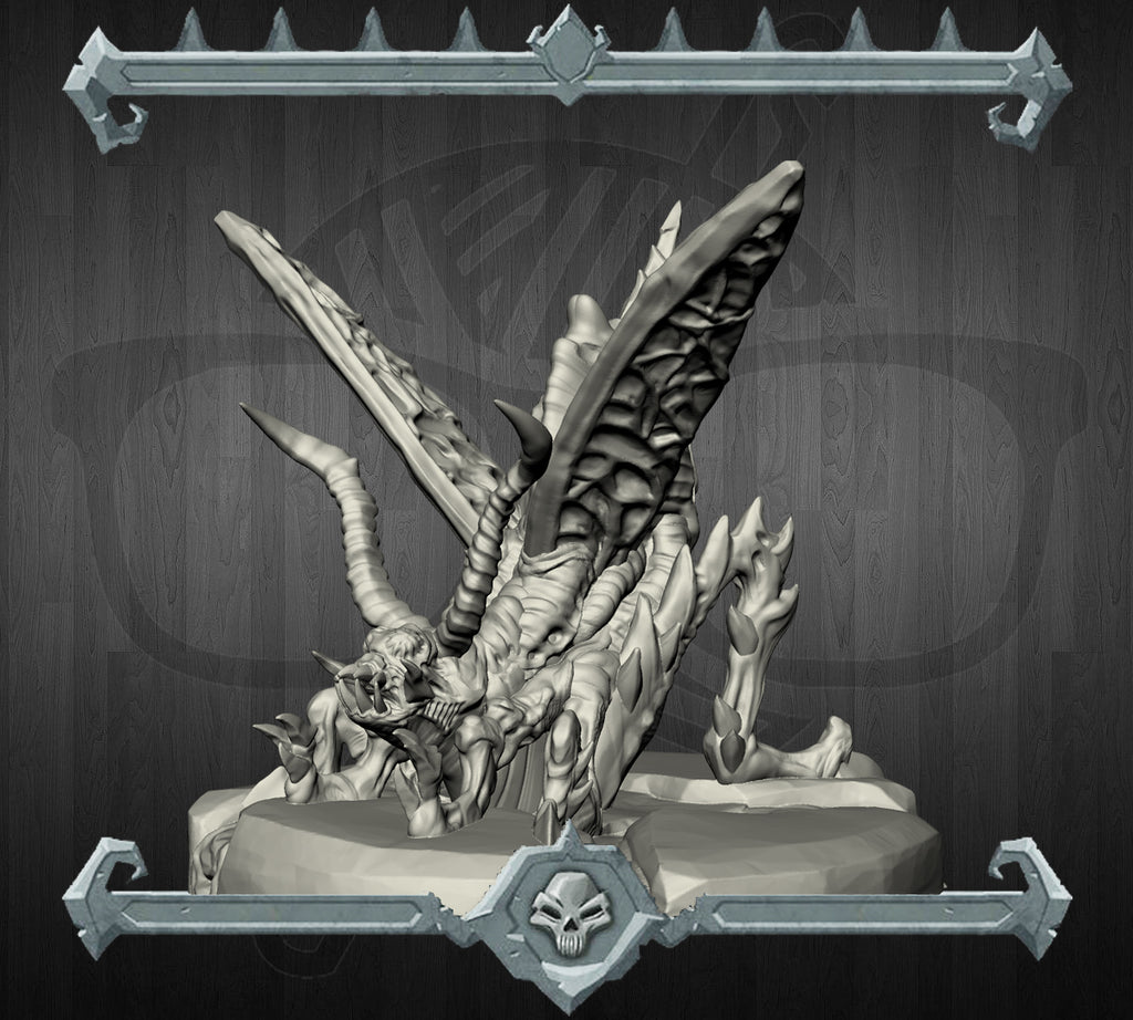 Cinderbuzz | Hellfire Locusts | Hellwasp | Stirge miniature for Tabletop games like D&D and War Gaming