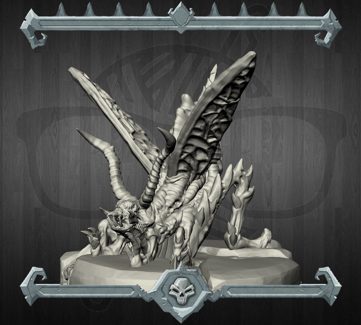 Cinderbuzz | Hellfire Locusts | Hellwasp | Stirge miniature for Tabletop games like D&D and War Gaming