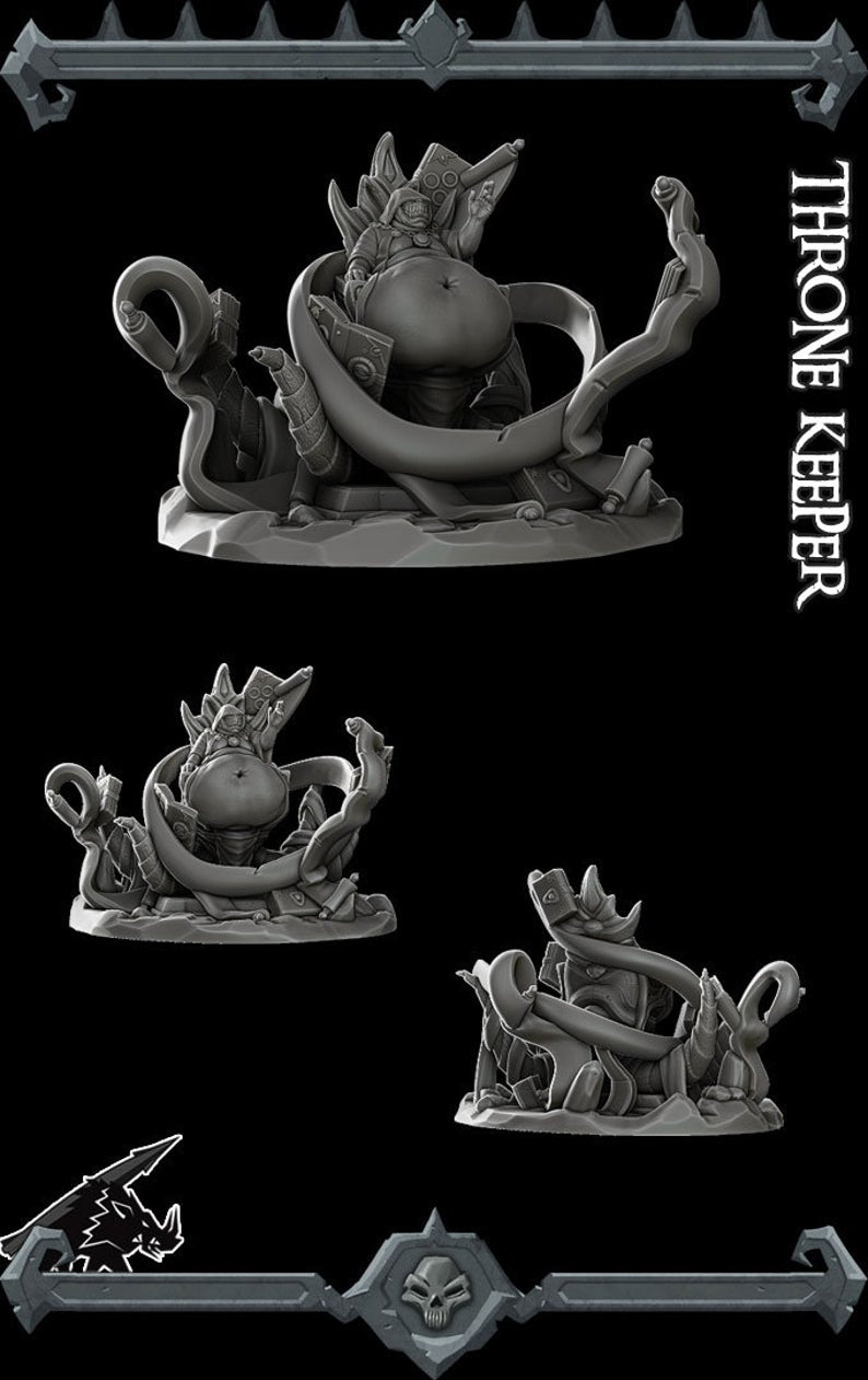 Nightscorch, the Heresy Devil | Ayngavhaul | Throne Keeper | Miniature for Tabletop games like D&D and War Gaming