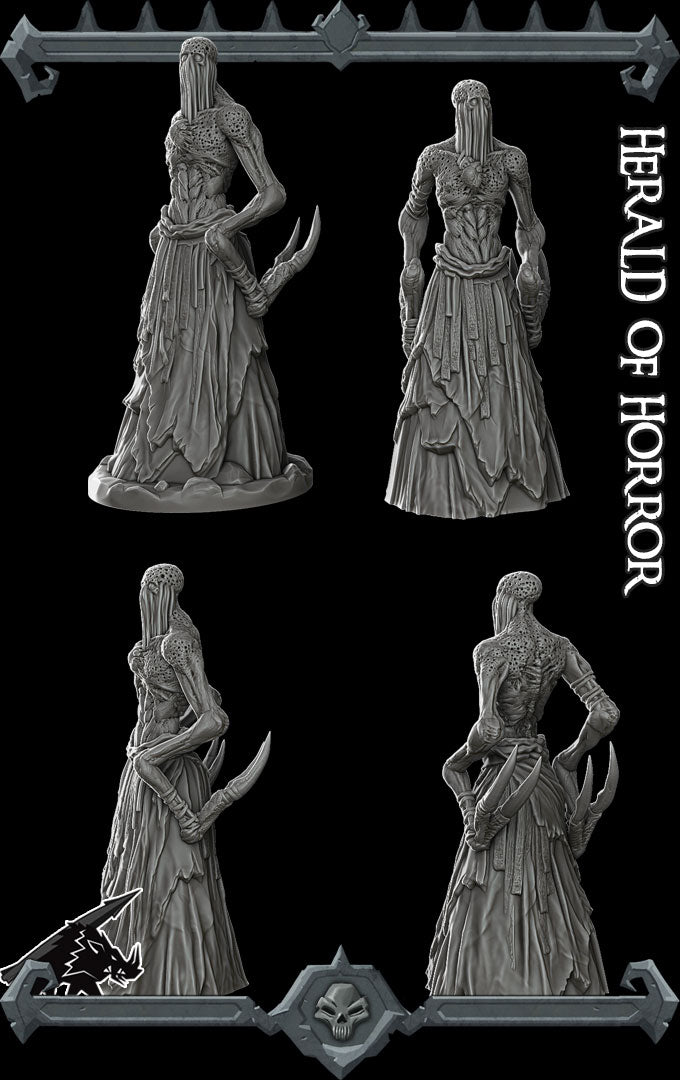Rakeclaw, the Shadow Lurker | Herald Of Horror | Herald of Darkness | Fiend Miniature for Tabletop games like D&D and War Gaming