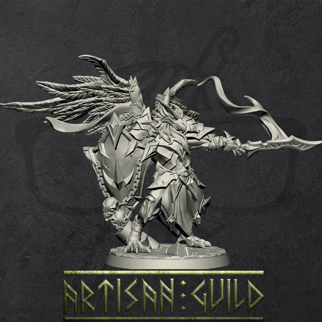 EyeCult Gryphkin Set | Modular Winged Aarakocra and Kenku miniatures miniature for Tabletop games like D&D and War Gaming