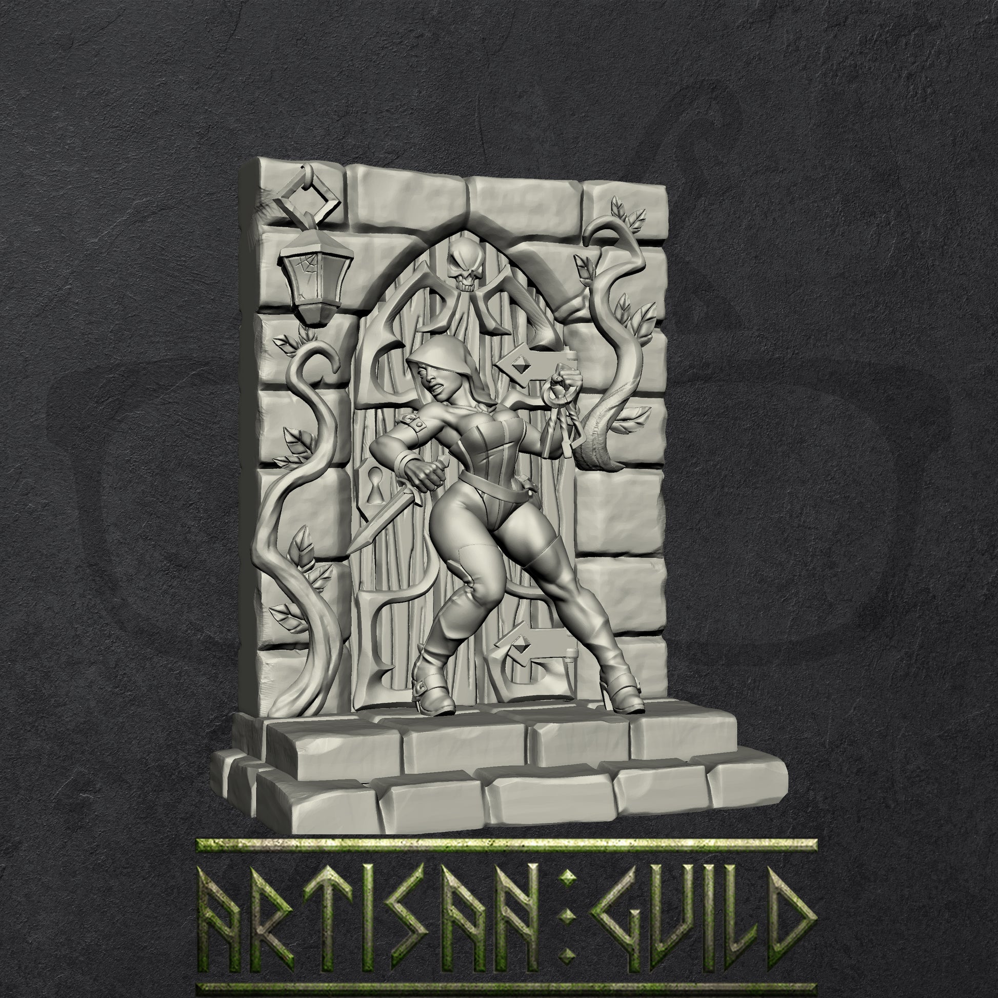 Thieves Guild | Rogue | Hunter | Miniatures for Tabletop games like D&D