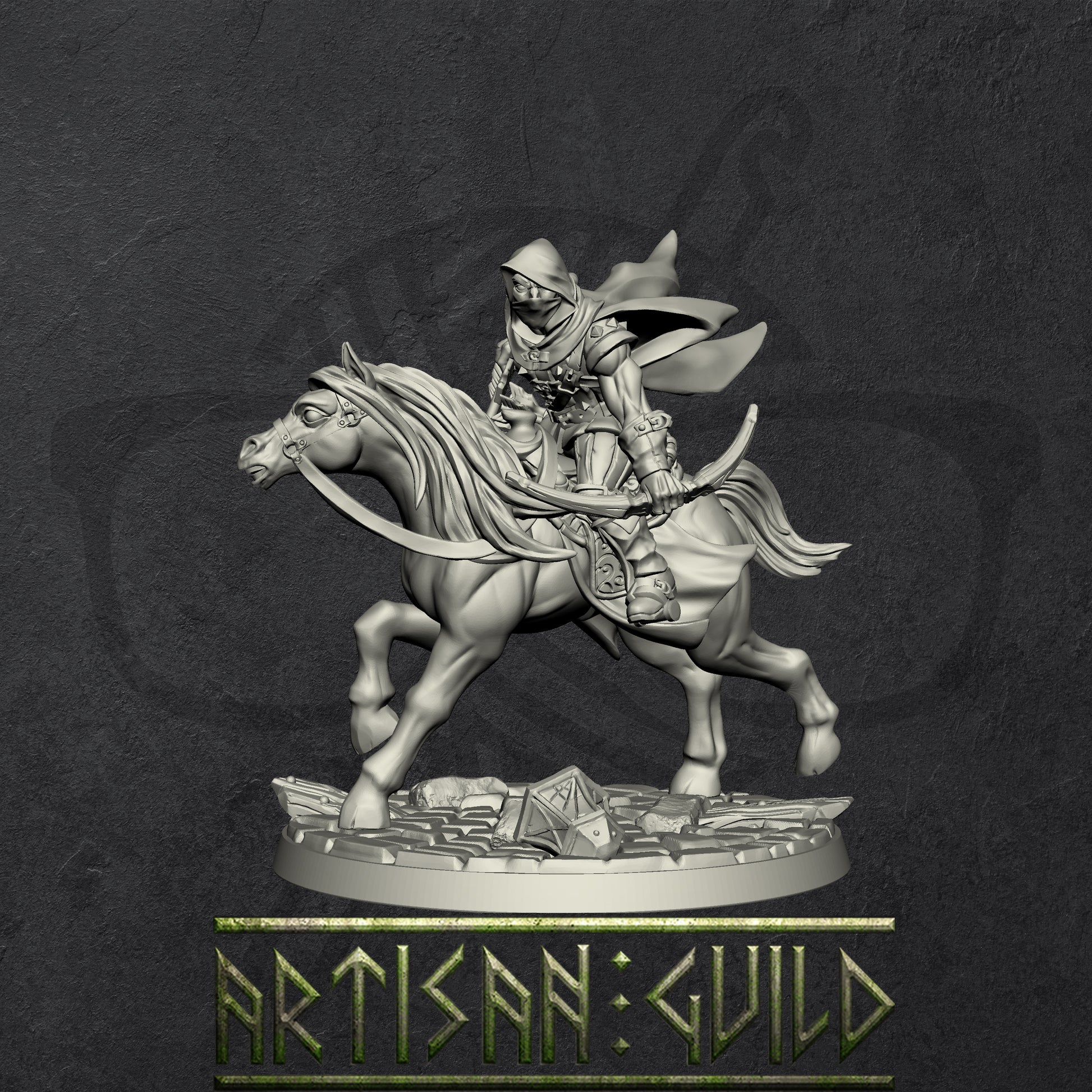 Thieves Guild Steeds | Horse | Thieves Mount miniature for Tabletop games like D&D and War Gaming