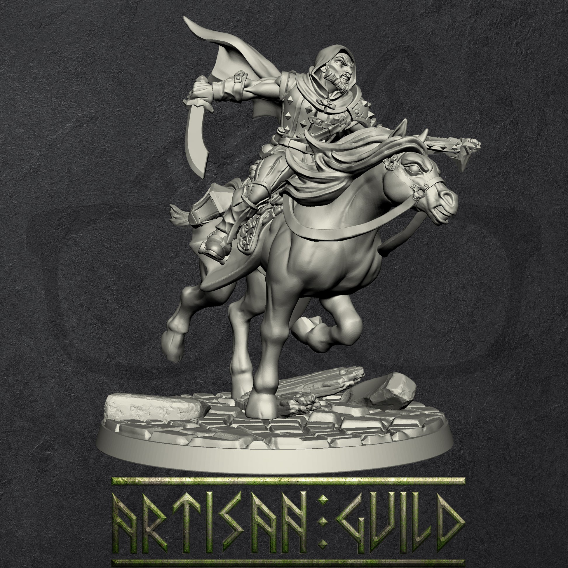 Thieves Guild Steeds | Horse | Thieves Mount miniature for Tabletop games like D&D and War Gaming