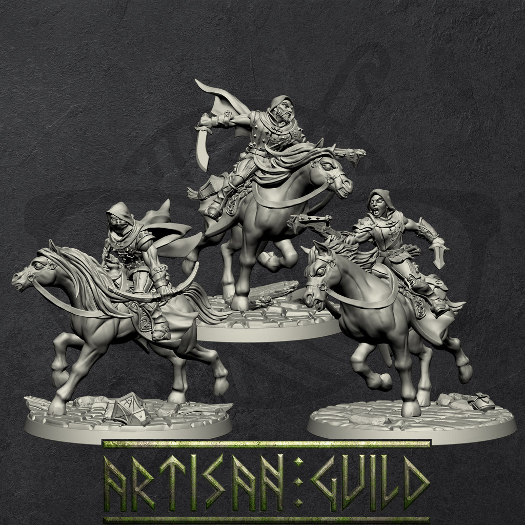 Thieves Guild Steeds | Horse | Thieves Mount miniature for Tabletop games like D&D and War Gaming