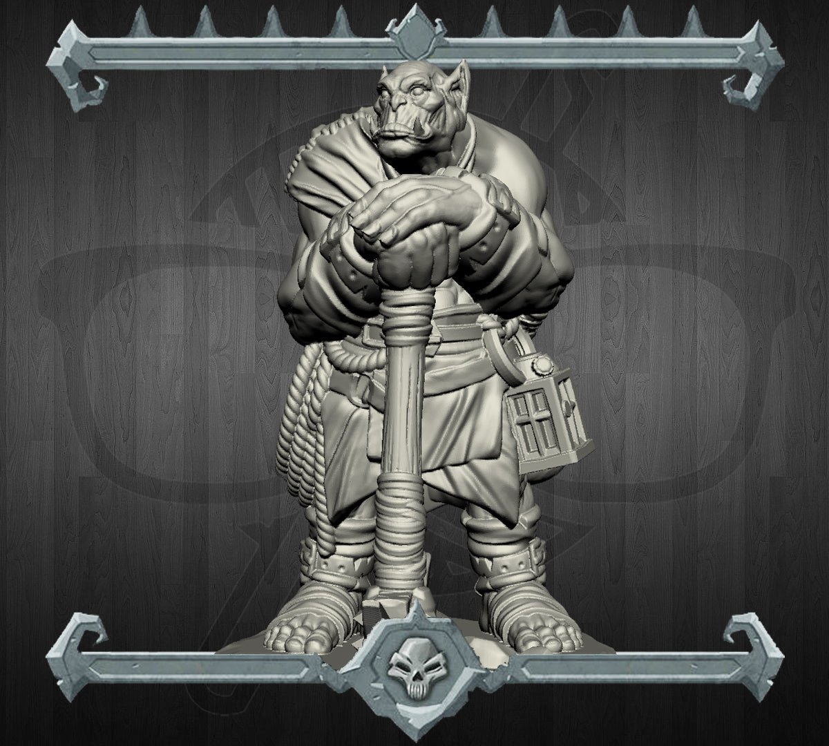 Orc Peons | Miniature for Tabletop games like D&D and War Gaming