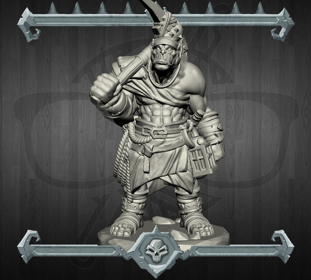 Orc Peons | Miniature for Tabletop games like D&D and War Gaming