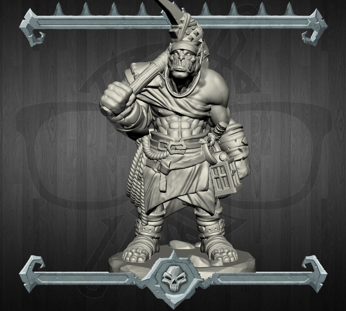 Orc Peons | Miniature for Tabletop games like D&D and War Gaming