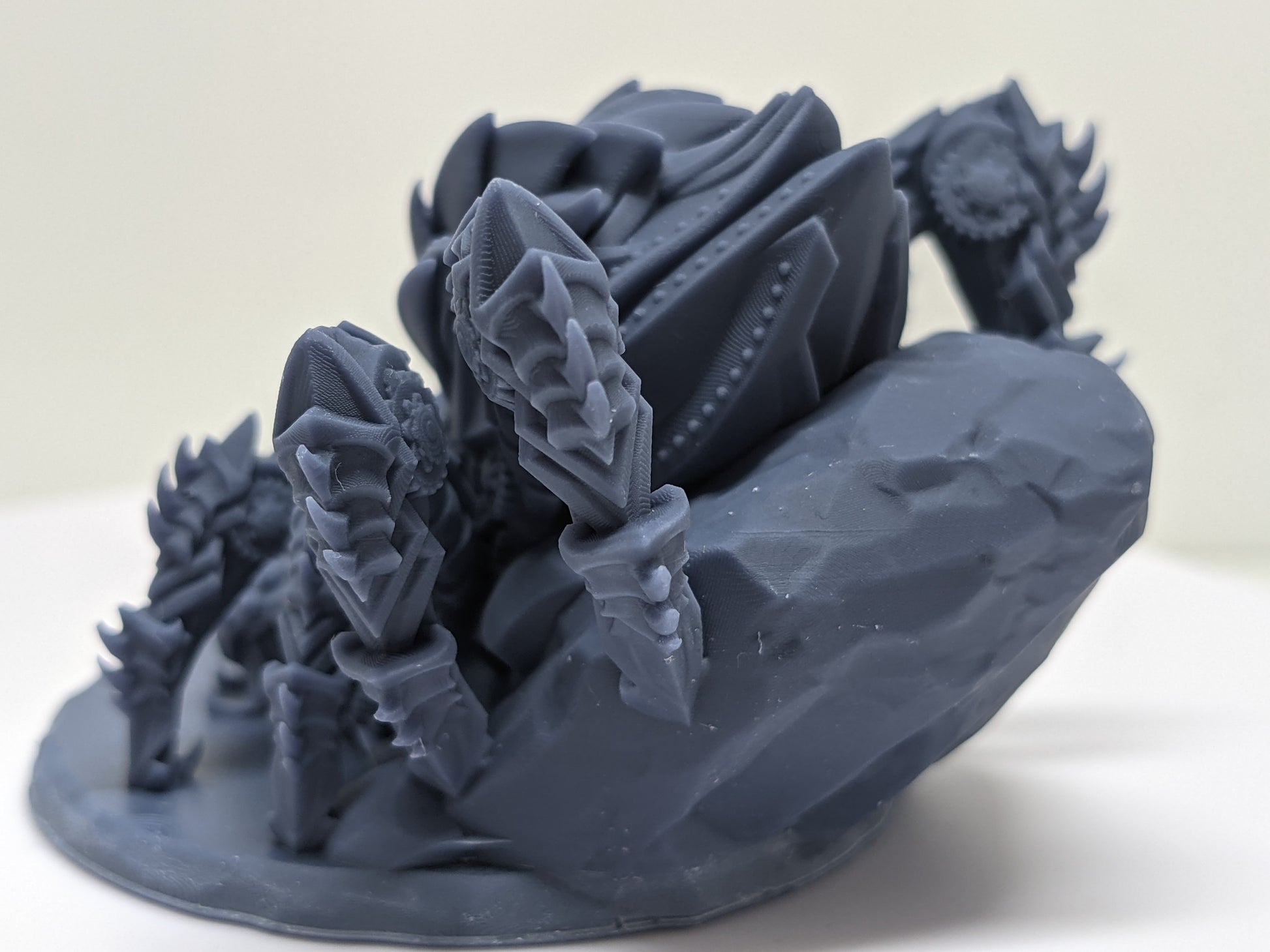 Battle Scarred Miniatures | (5) Large sized Mystery Practice miniatures miniature for Tabletop games like D&D and War Gaming