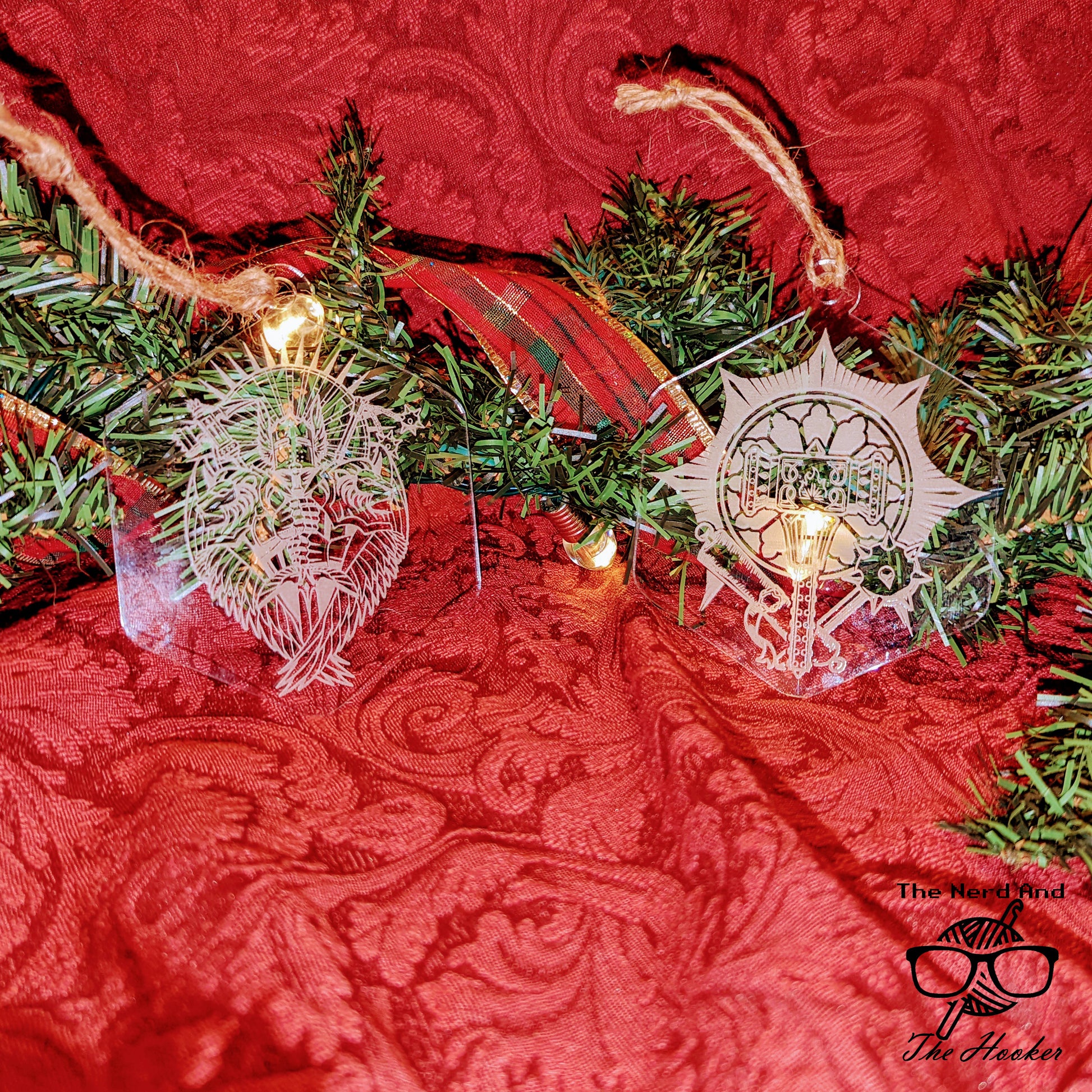 D&D Class Christmas Ornaments | Dungeons and Dragons Custom ornament | Gift for your party or Dungeon Master | Nerd Game Gift