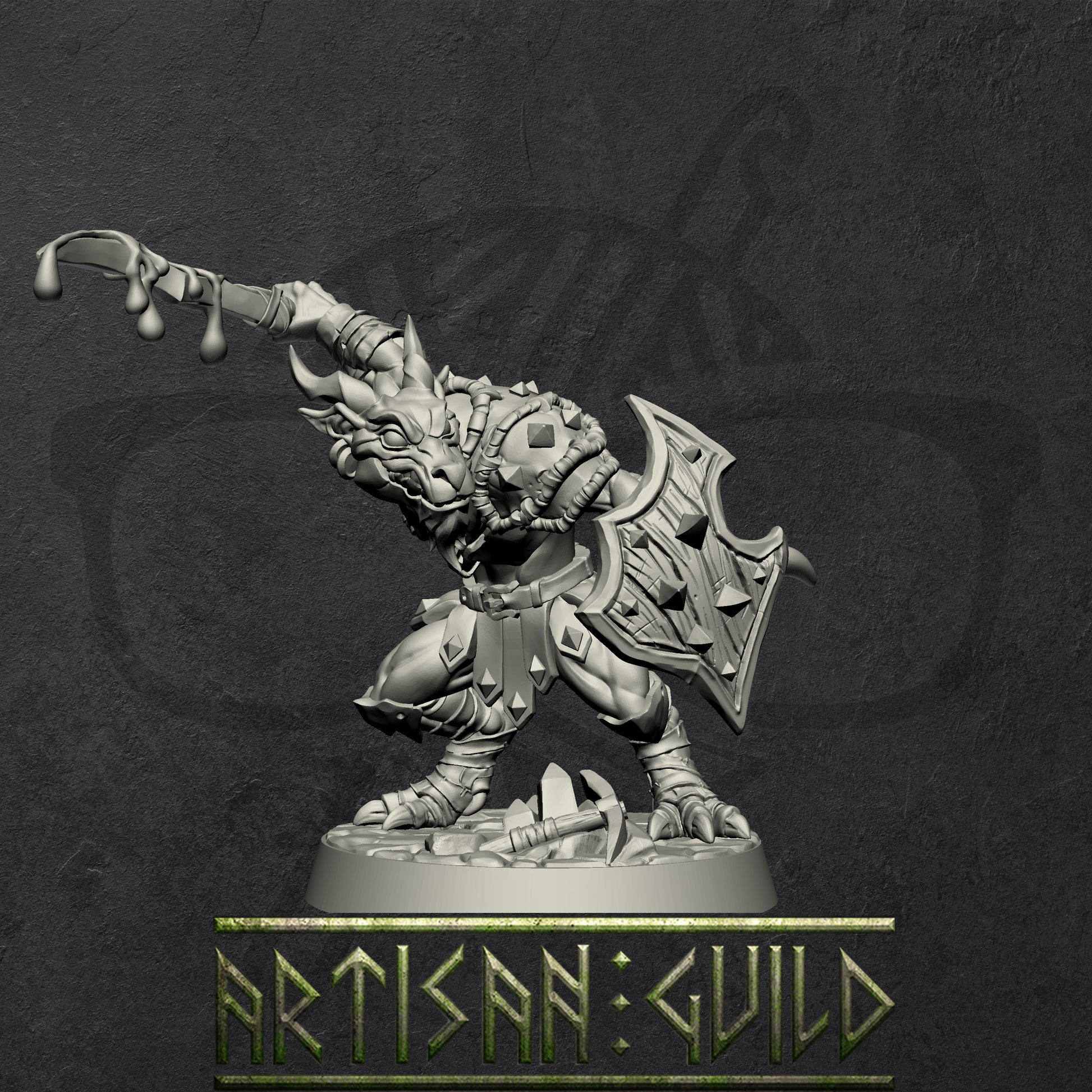 Plague-Mine Kobolds | Modular Kobold miniatures miniature for Tabletop games like D&D and War Gaming