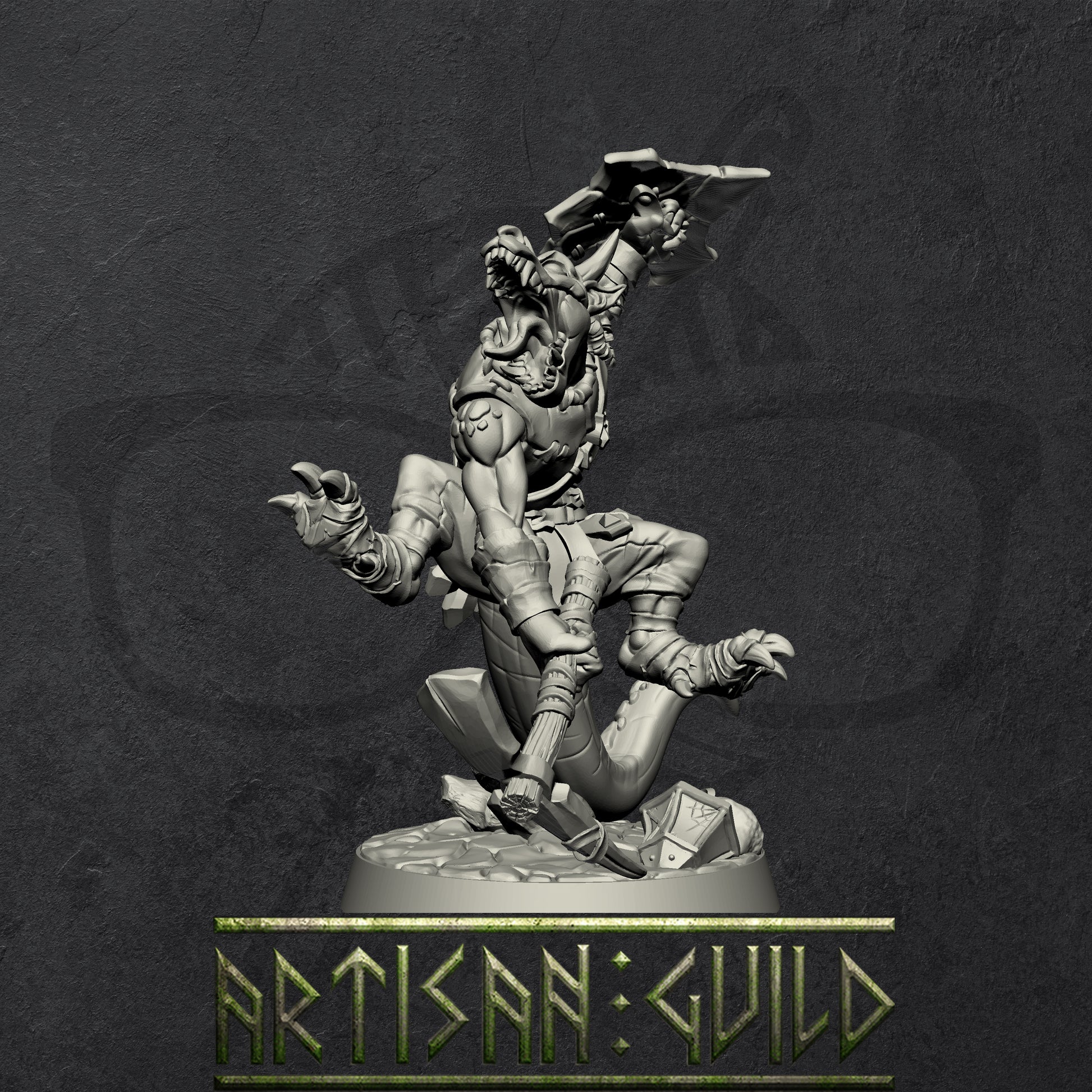 Plague-Mine Kobolds | Modular Kobold miniatures miniature for Tabletop games like D&D and War Gaming