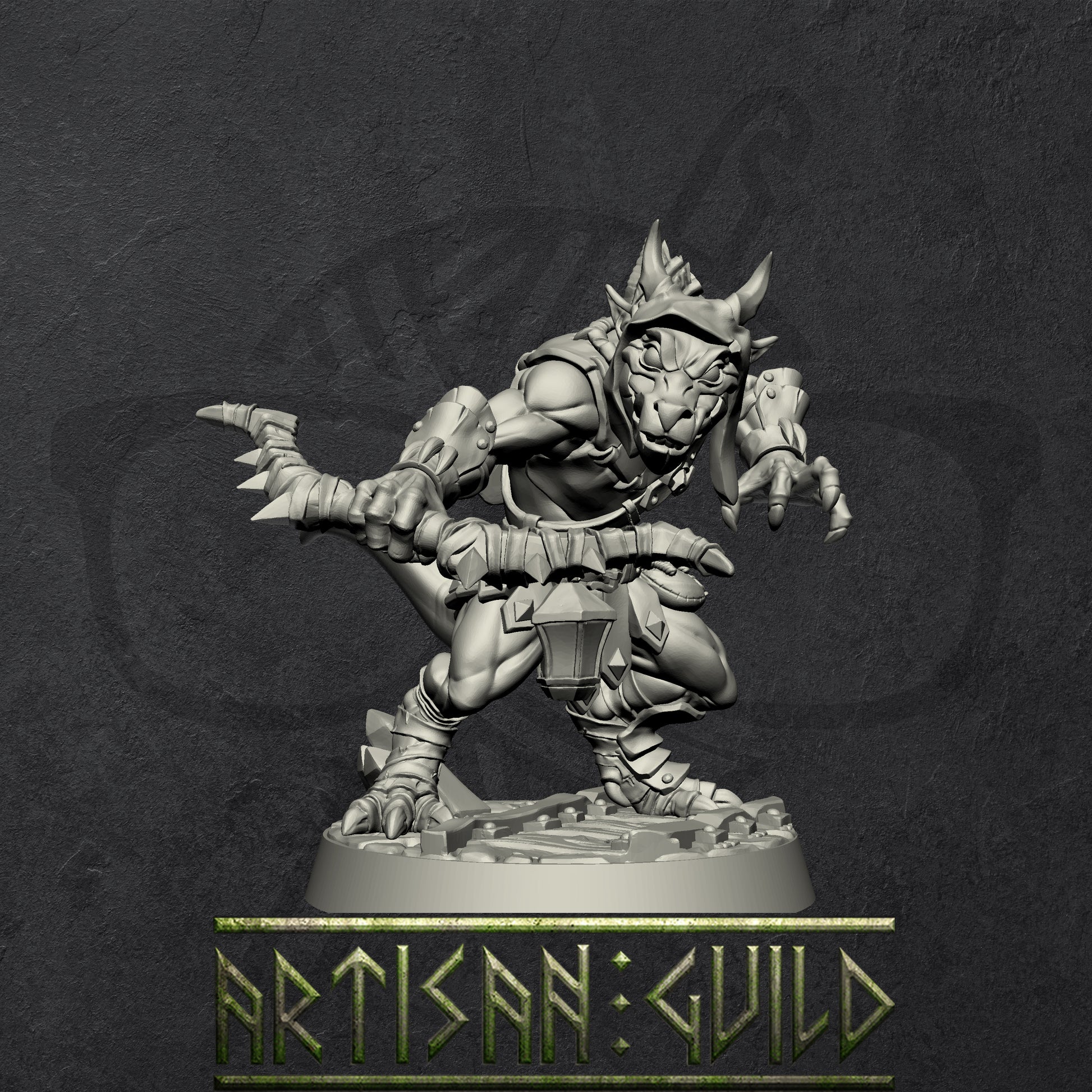 Plague-Mine Kobolds | Modular Kobold miniatures miniature for Tabletop games like D&D and War Gaming