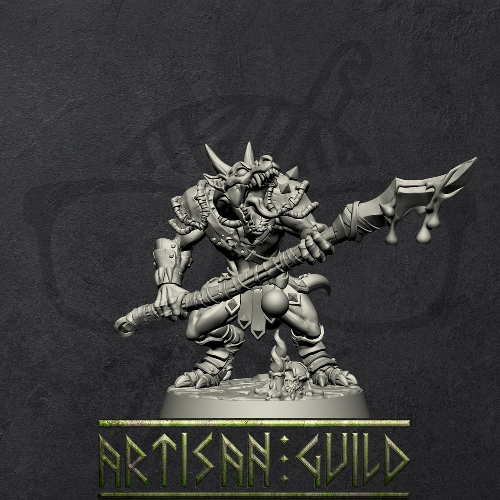 Plague-Mine Kobolds | Modular Kobold miniatures miniature for Tabletop games like D&D and War Gaming