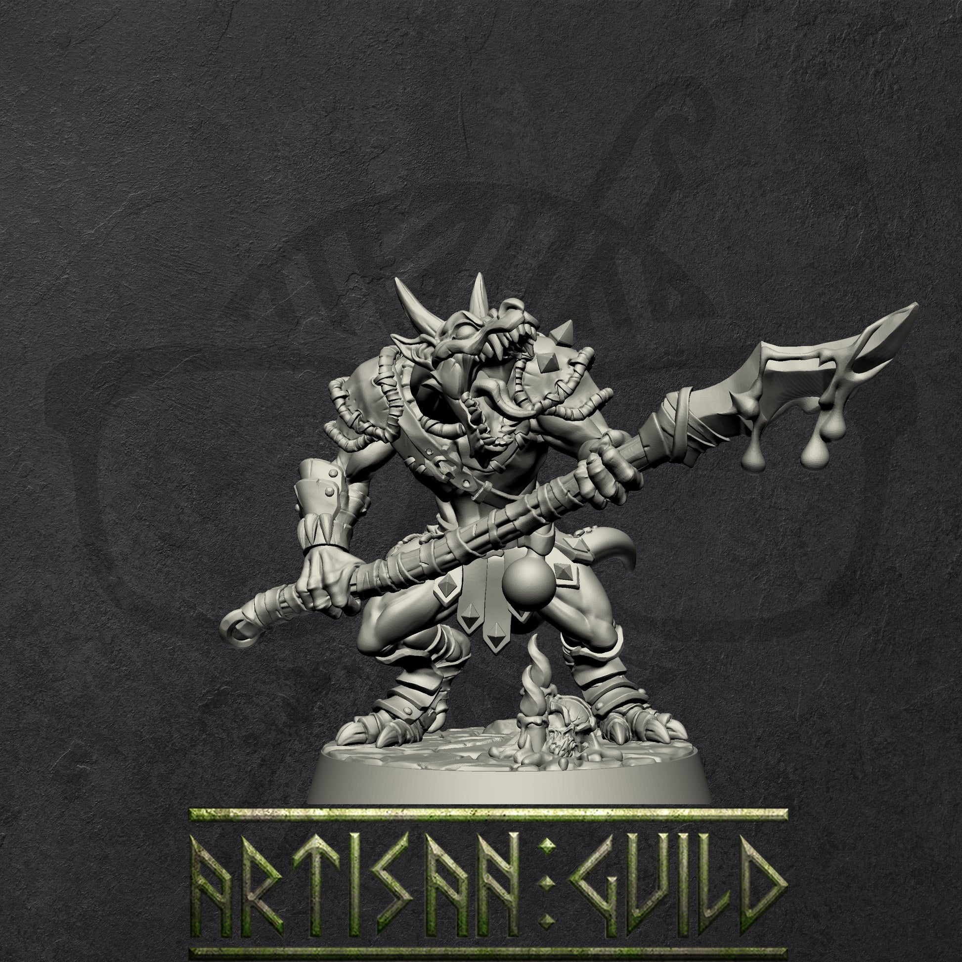 Plague-Mine Kobolds | Modular Kobold miniatures miniature for Tabletop games like D&D and War Gaming