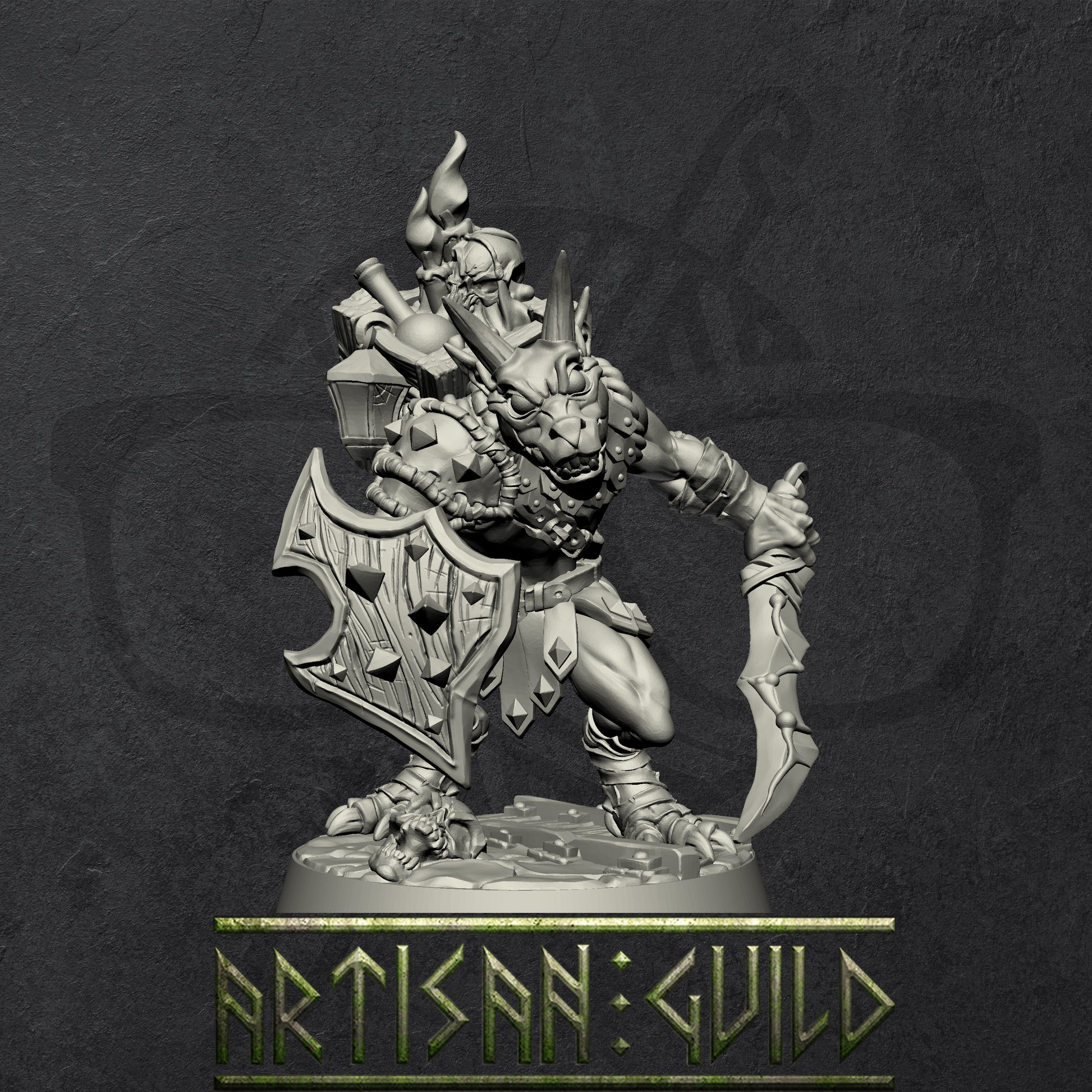 Plague-Mine Kobolds | Modular Kobold miniatures miniature for Tabletop games like D&D and War Gaming