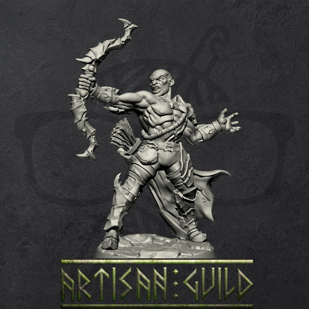 Scourgeland Survivors | Modular Human miniatures miniature for Tabletop games like D&D and War Gaming