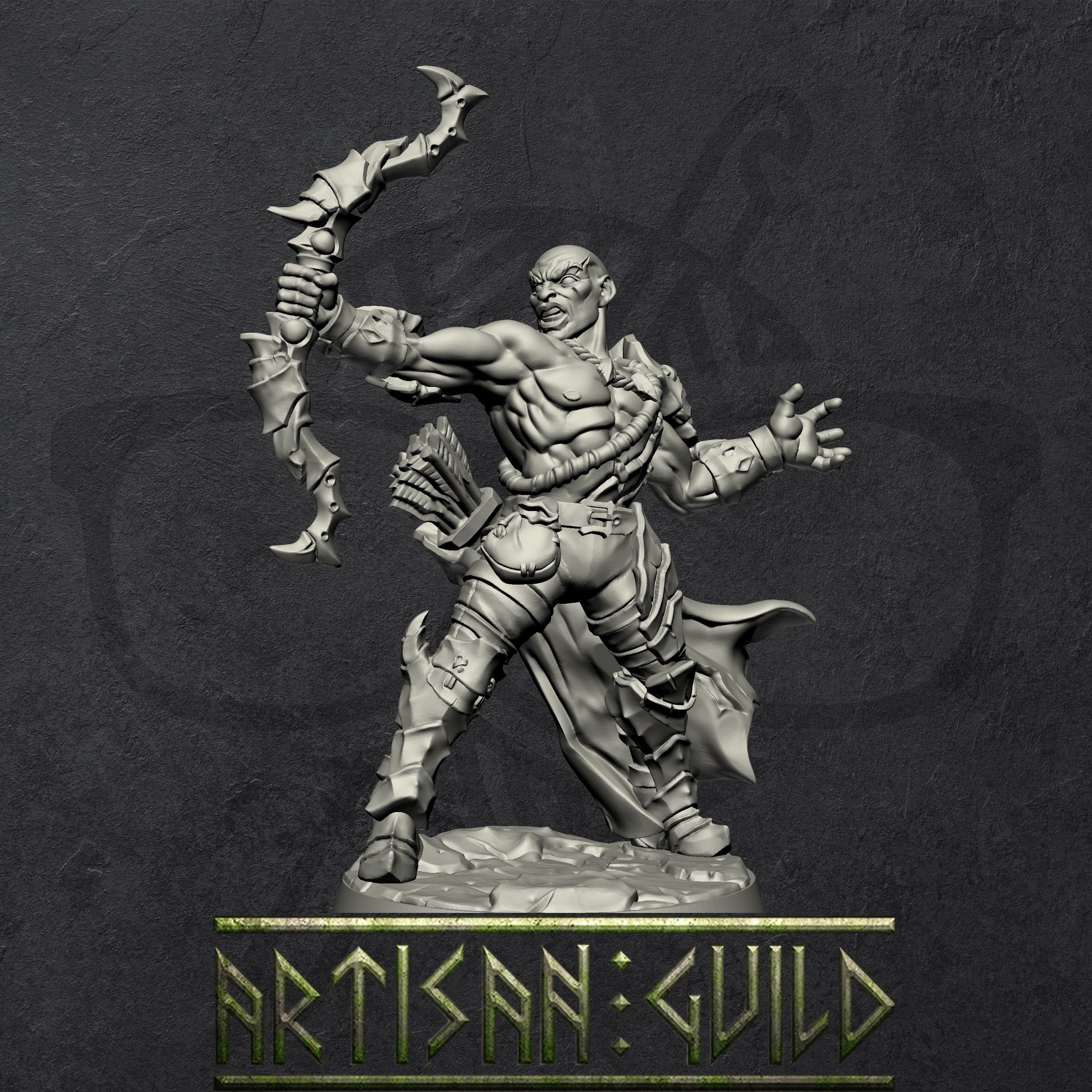 Scourgeland Survivors | Modular Human miniatures miniature for Tabletop games like D&D and War Gaming