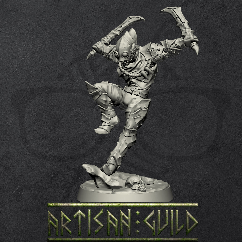 Scourgeland Survivors | Modular Human miniatures miniature for Tabletop games like D&D and War Gaming