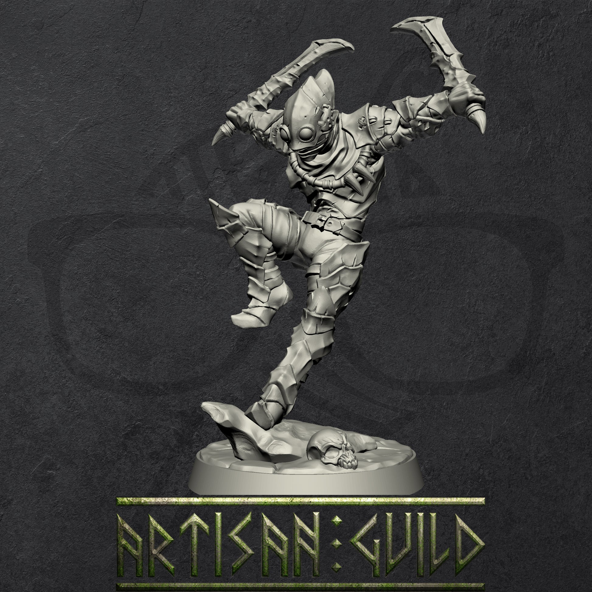 Scourgeland Survivors | Modular Human miniatures miniature for Tabletop games like D&D and War Gaming