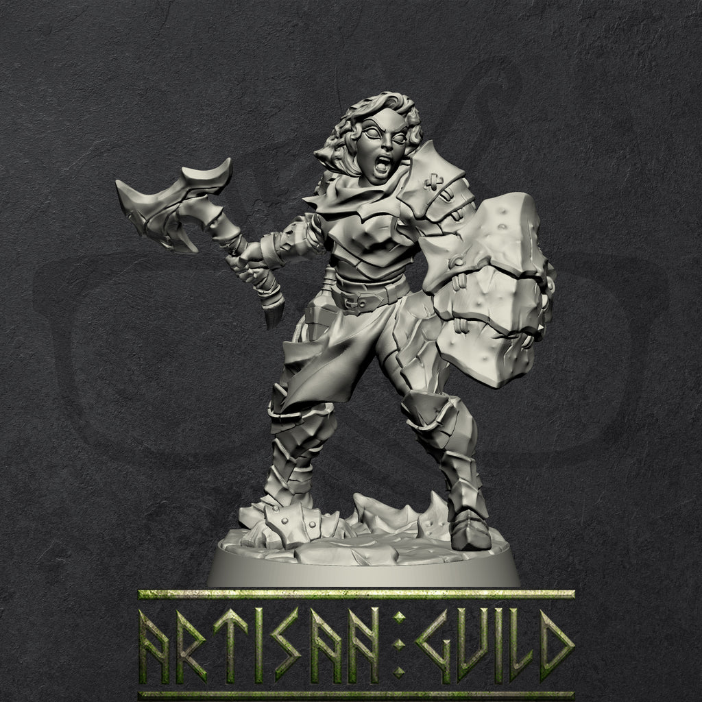 Scourgeland Survivors | Modular Human miniatures miniature for Tabletop games like D&D and War Gaming