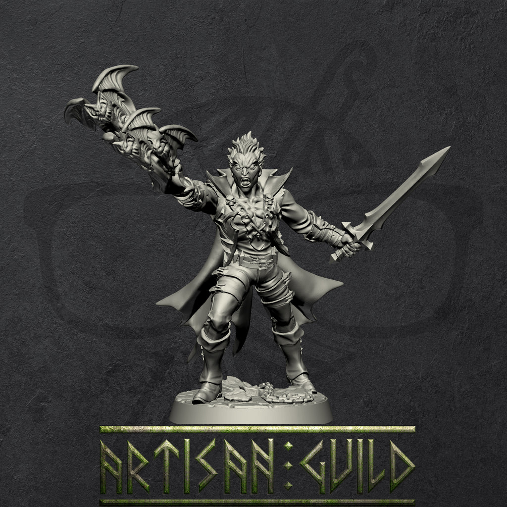 Soulless Vampires | Modular Vampires miniature for Tabletop games like D&D and War Gaming