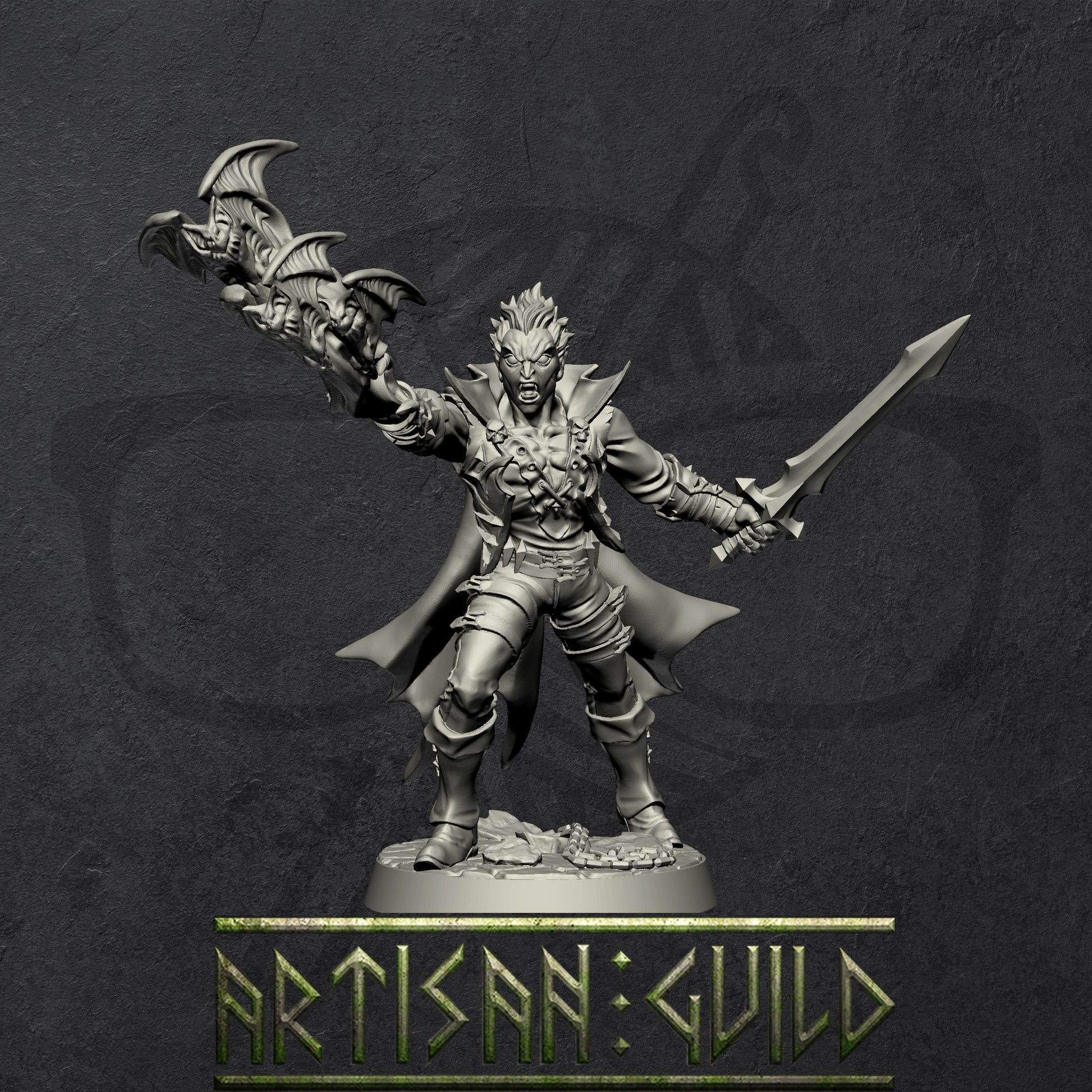 Soulless Vampires | Modular Vampires miniature for Tabletop games like D&D and War Gaming