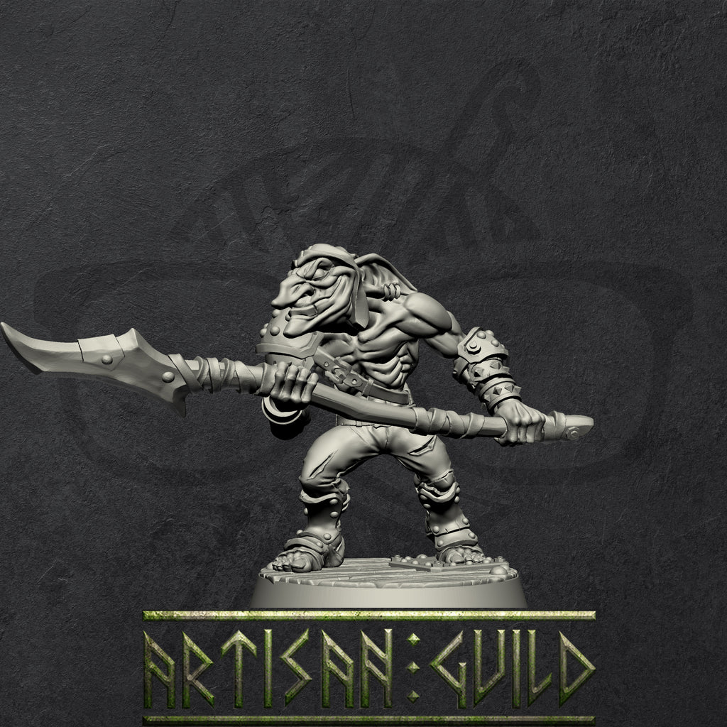 Sparksoot Goblins | Modular warrior miniatures miniature for Tabletop games like D&D and War Gaming