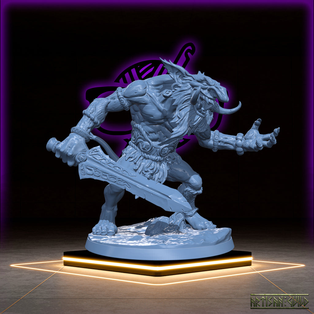 Svartwood Troll Hunters | Troll Warriors | Miniature for Tabletop games like D&D or Warhammer