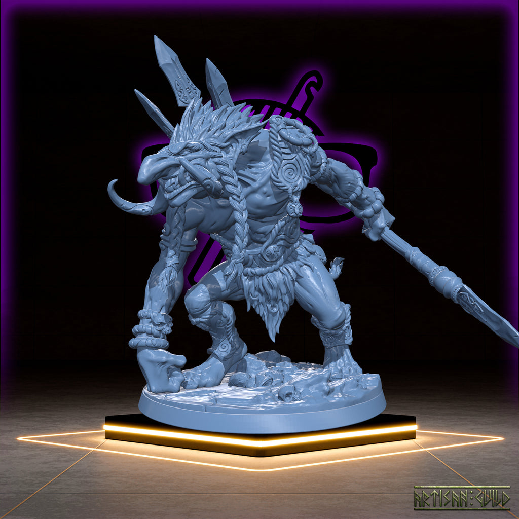 Svartwood Troll Hunters | Troll Warriors | Miniature for Tabletop games like D&D or Warhammer